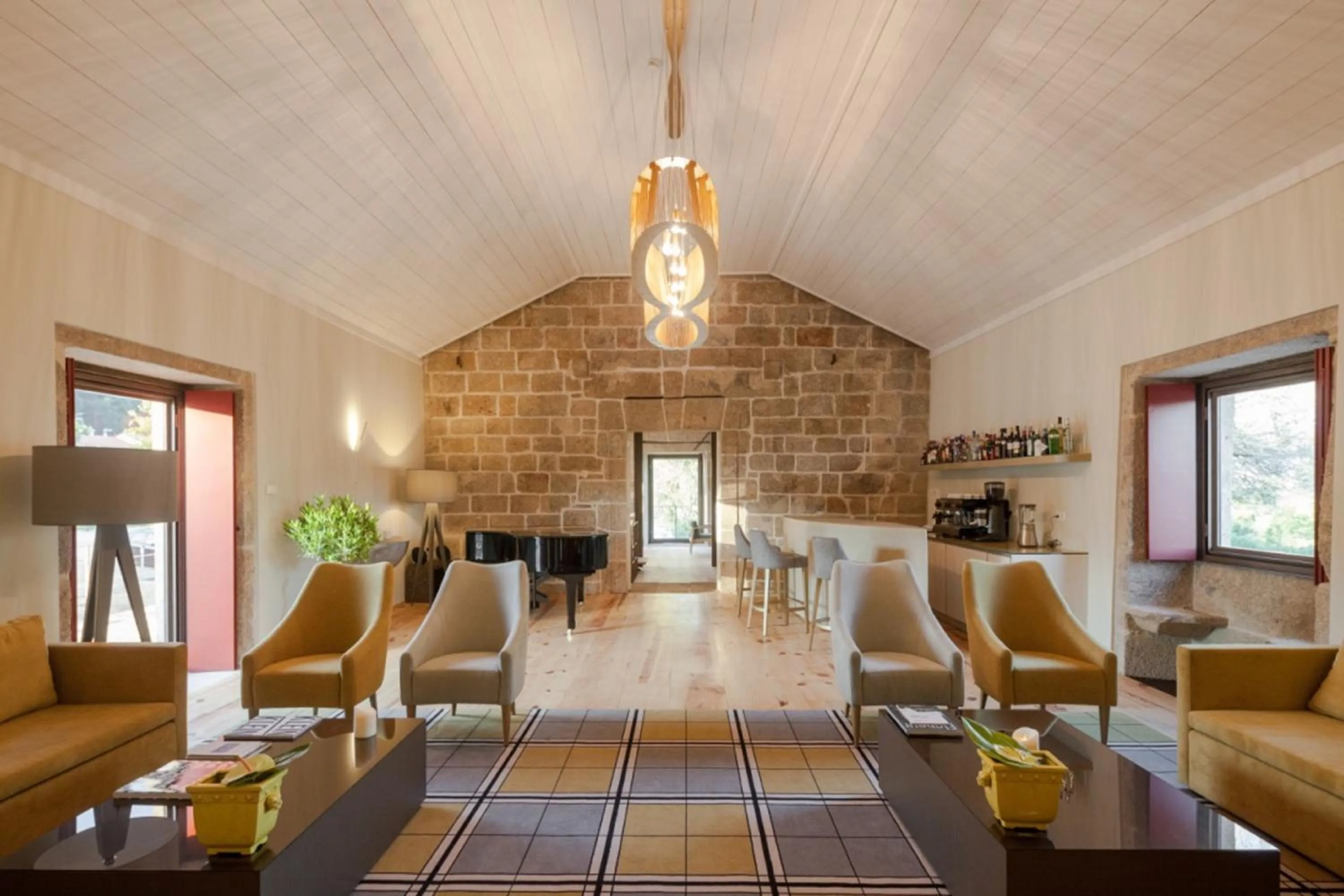 Communal lounge/ TV room in Torre de Gomariz Wine & Spa Hotel