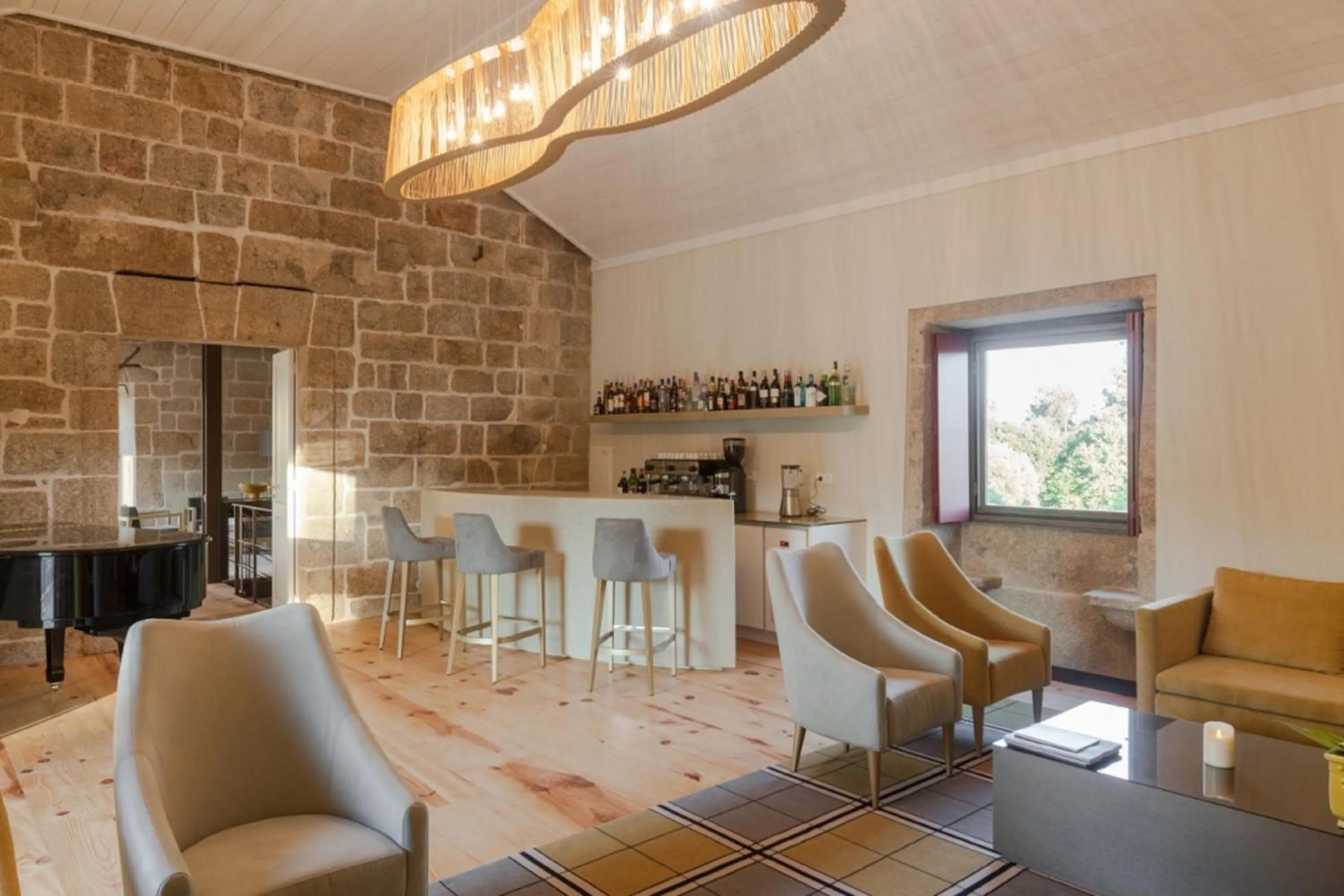 Lounge or bar in Torre de Gomariz Wine & Spa Hotel