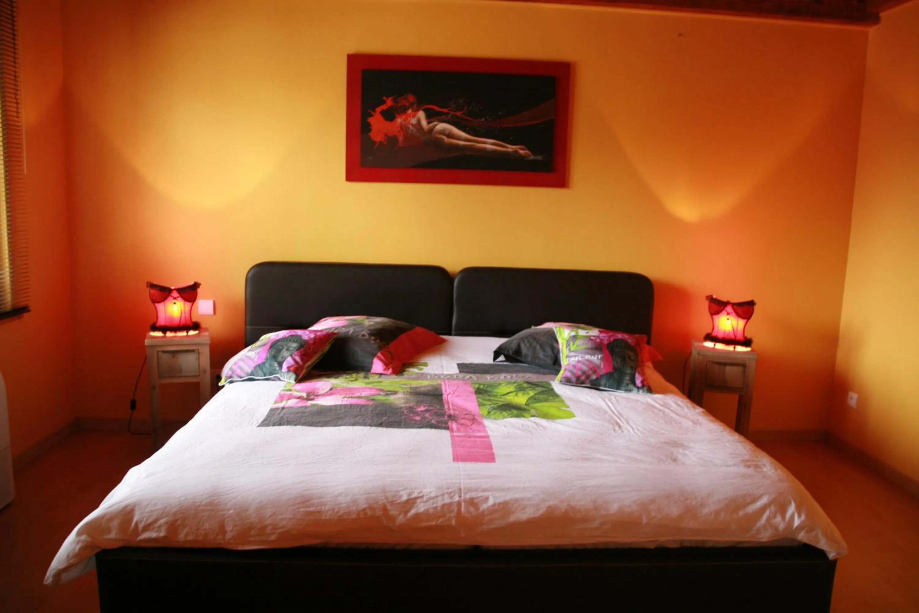 Bedroom, Bed in Chambres d'hôtes & Gîtes La Paysanne