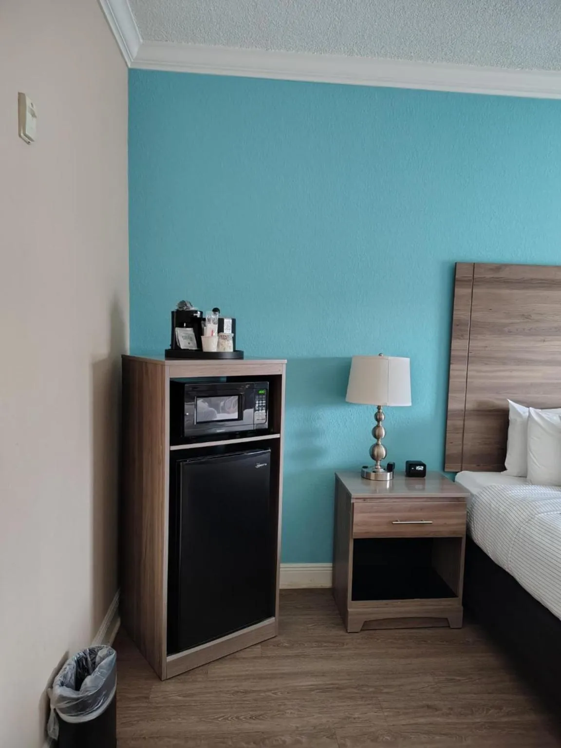 Bed in Amelia Hotel at the Beach