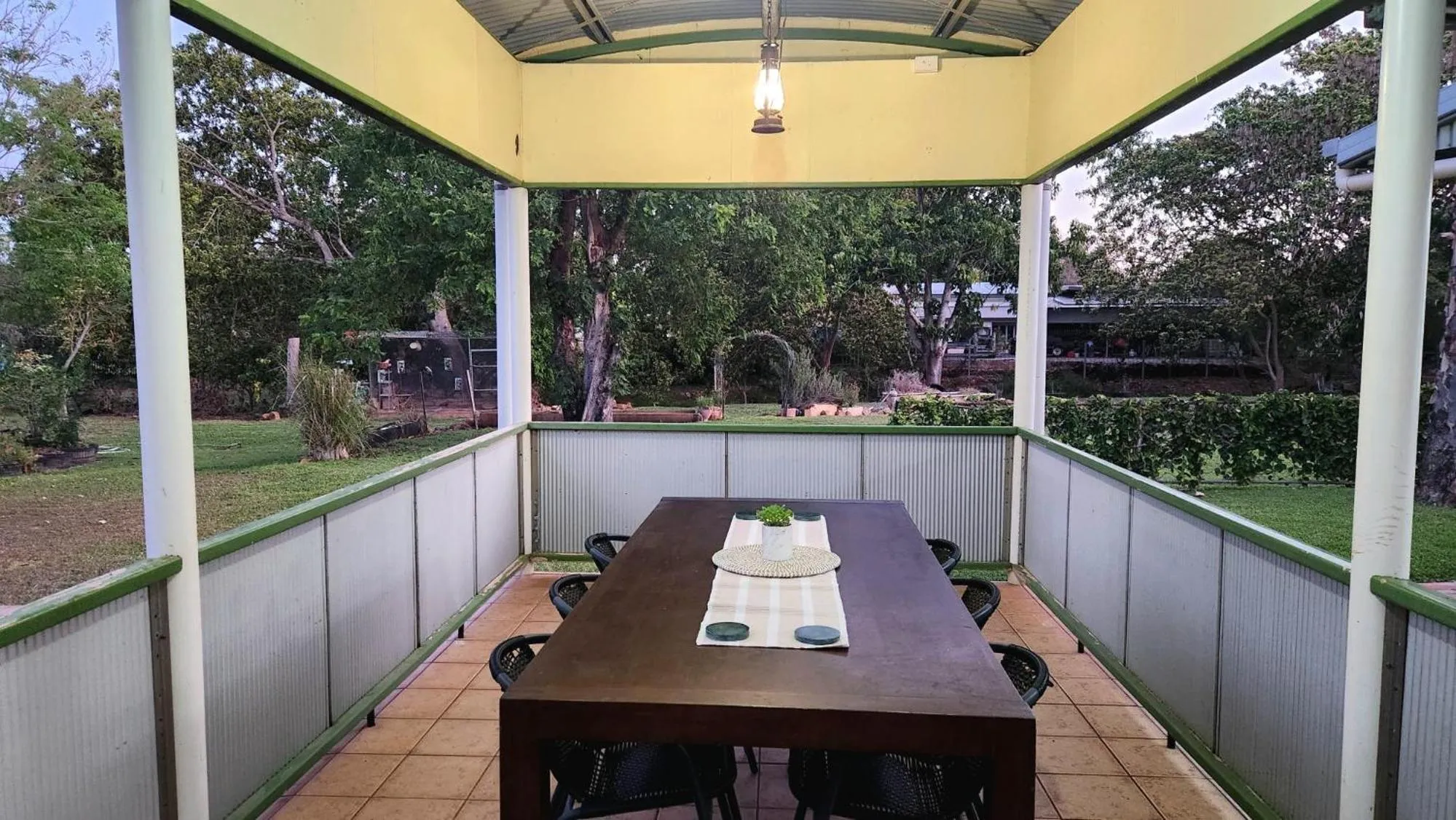 Garden in Gold City Motel