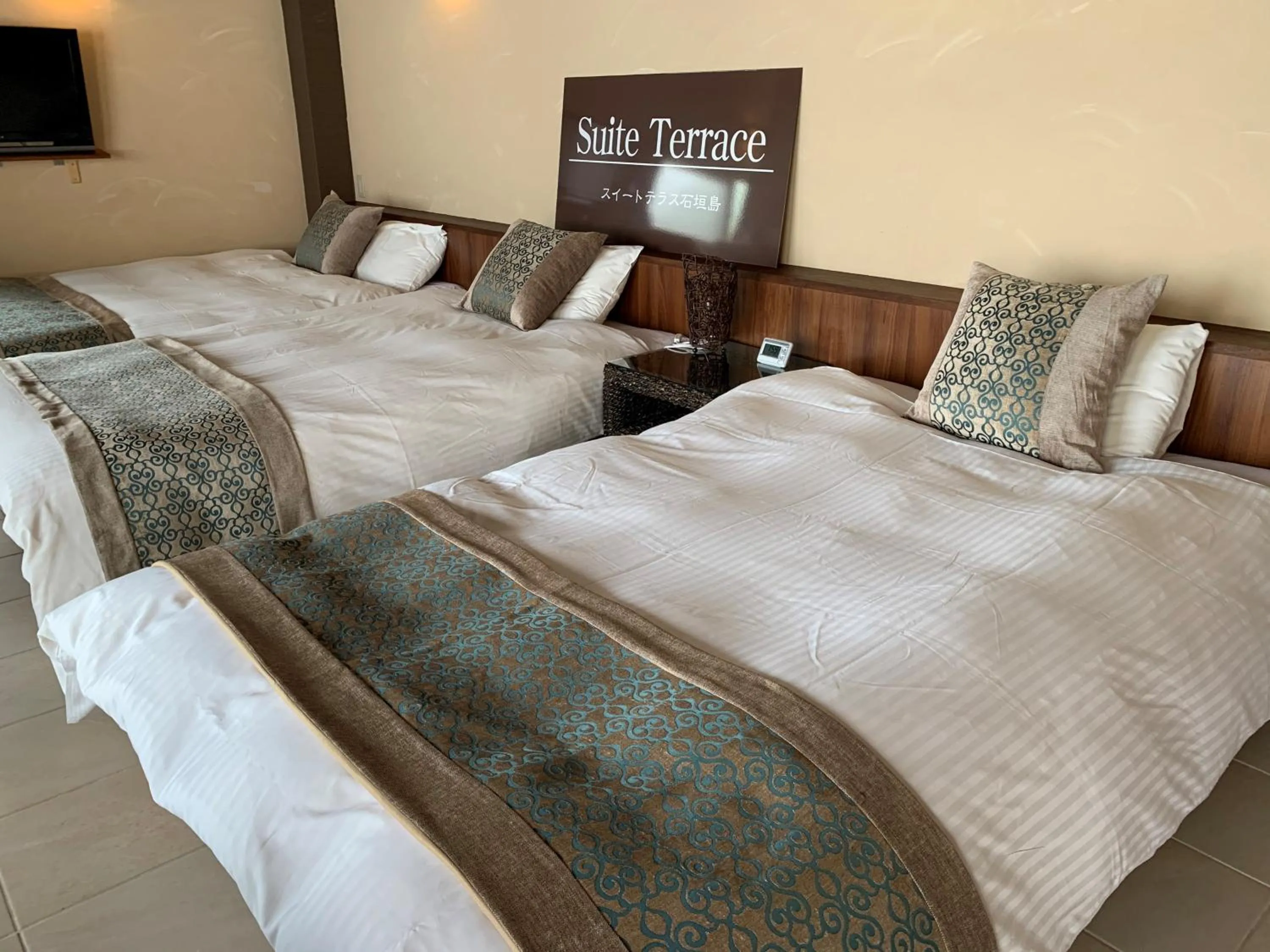 Bed in Suite Terrace Ishigakijima