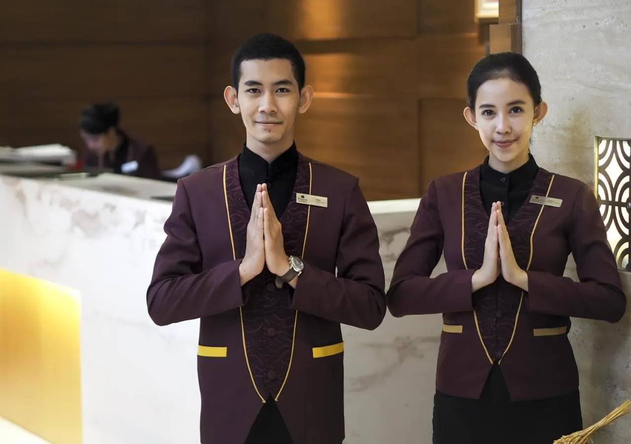 Lobby or reception in Grand Mercure Solo Baru