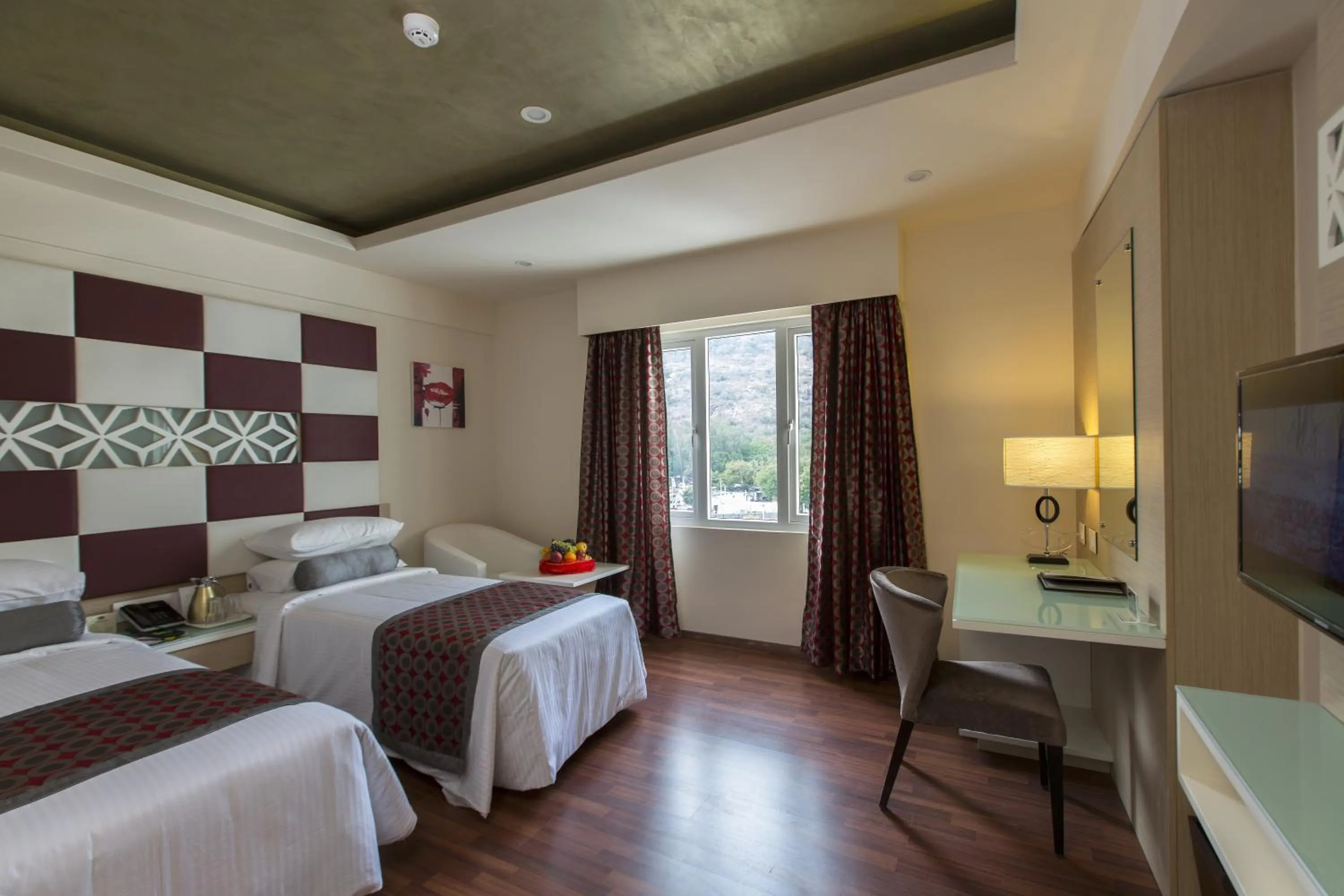 Bed in The President Hotel