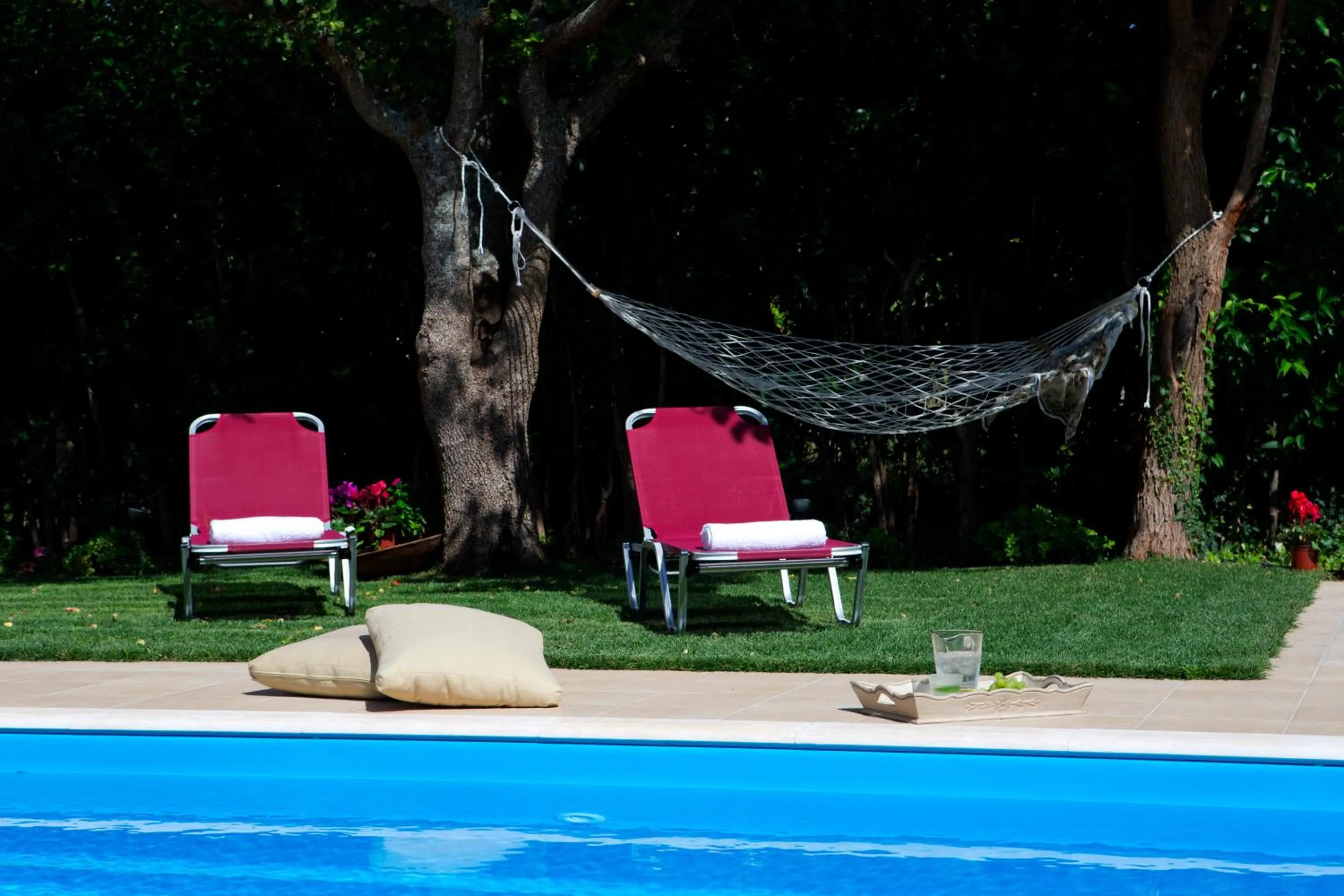 BBQ facilities in Exanthia Villas