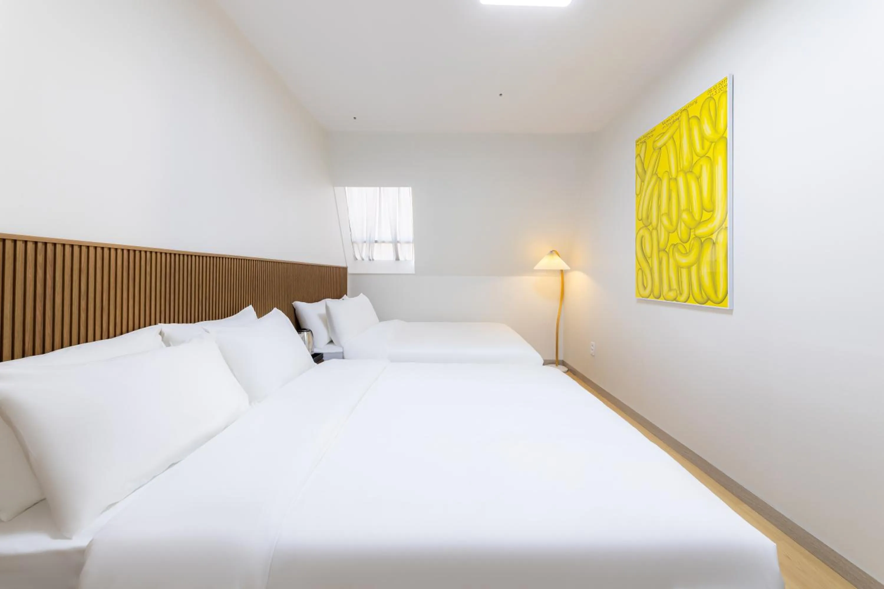 Bed in MJ Hotel Jongno