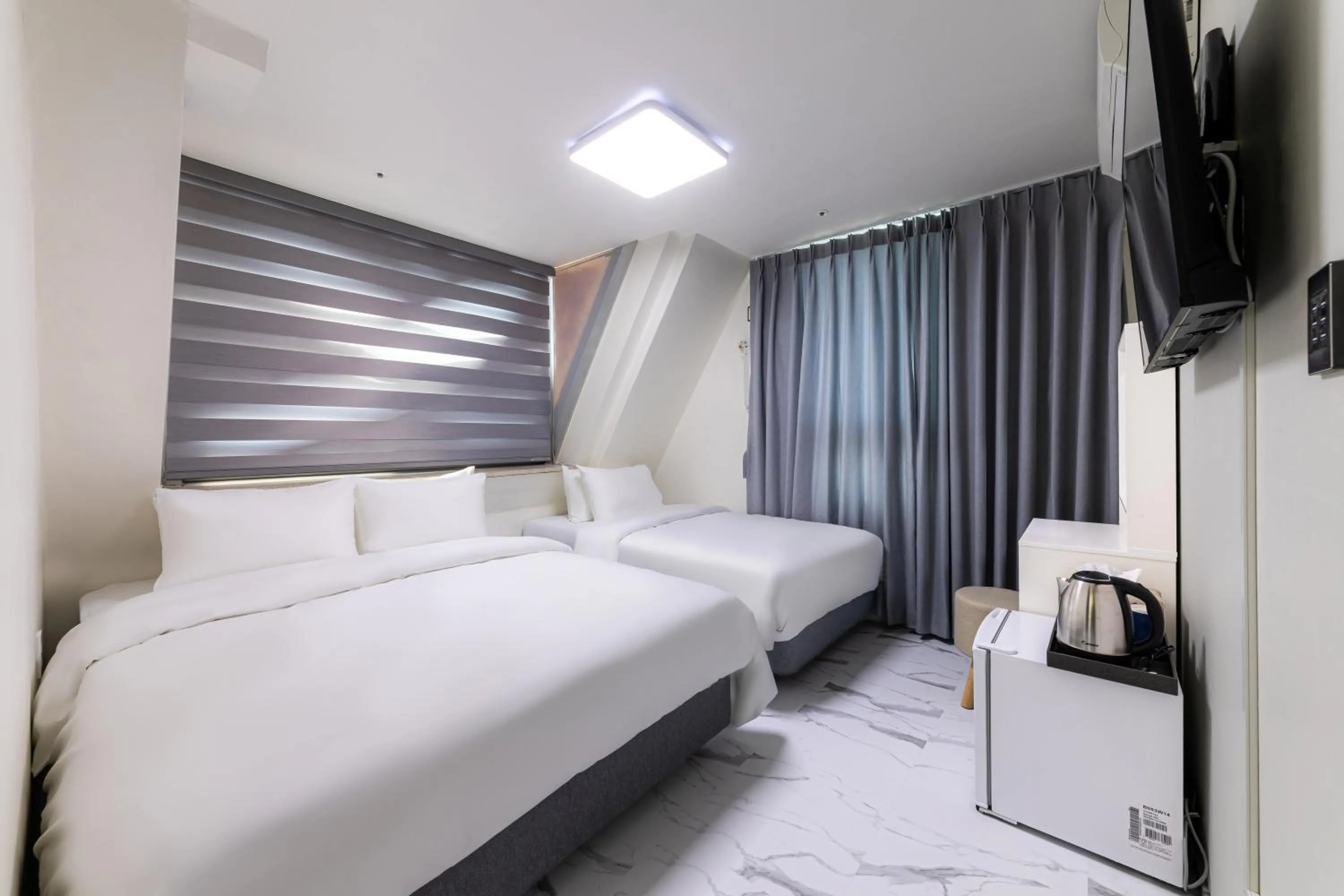 Bed in MJ Hotel Jongno