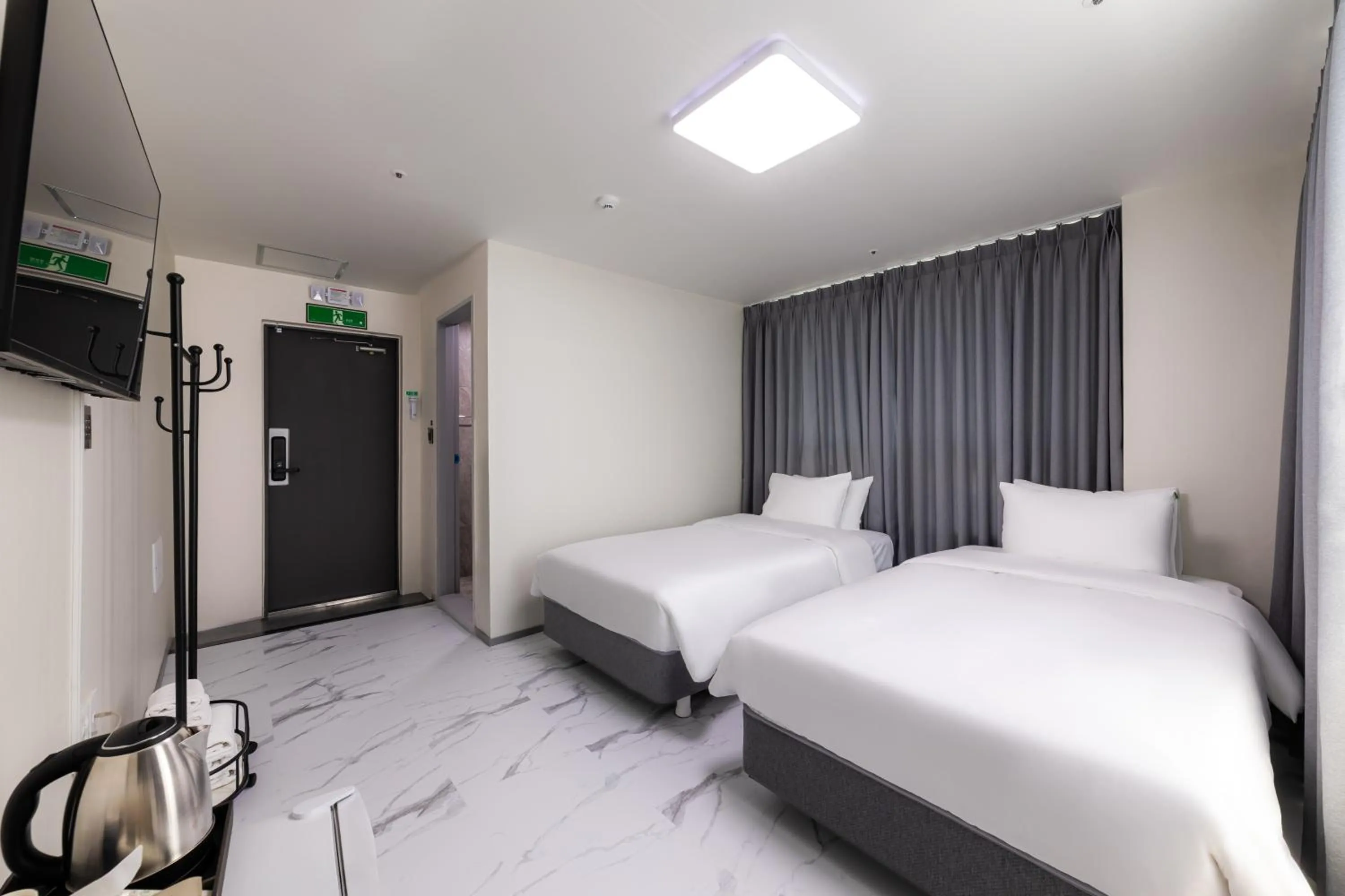 Bed in MJ Hotel Jongno