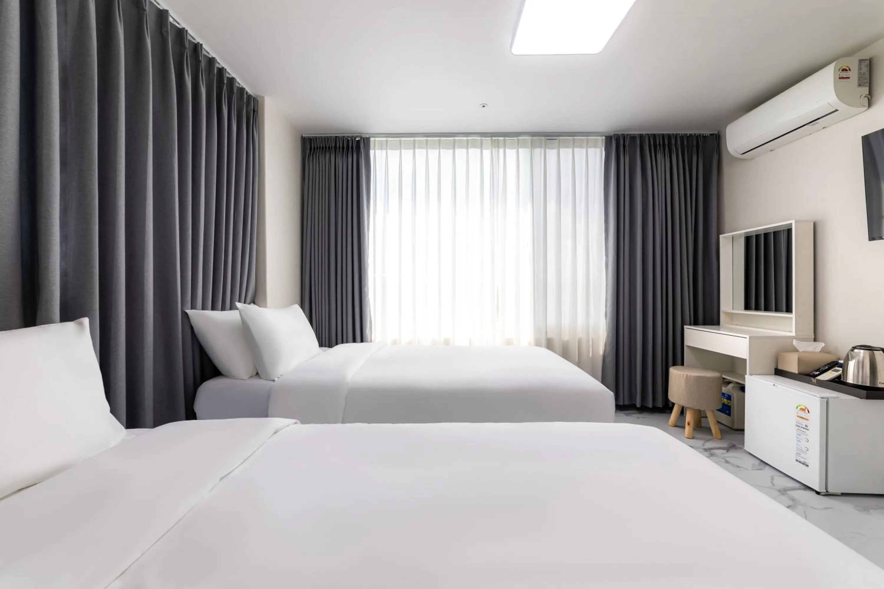 Bed in MJ Hotel Jongno