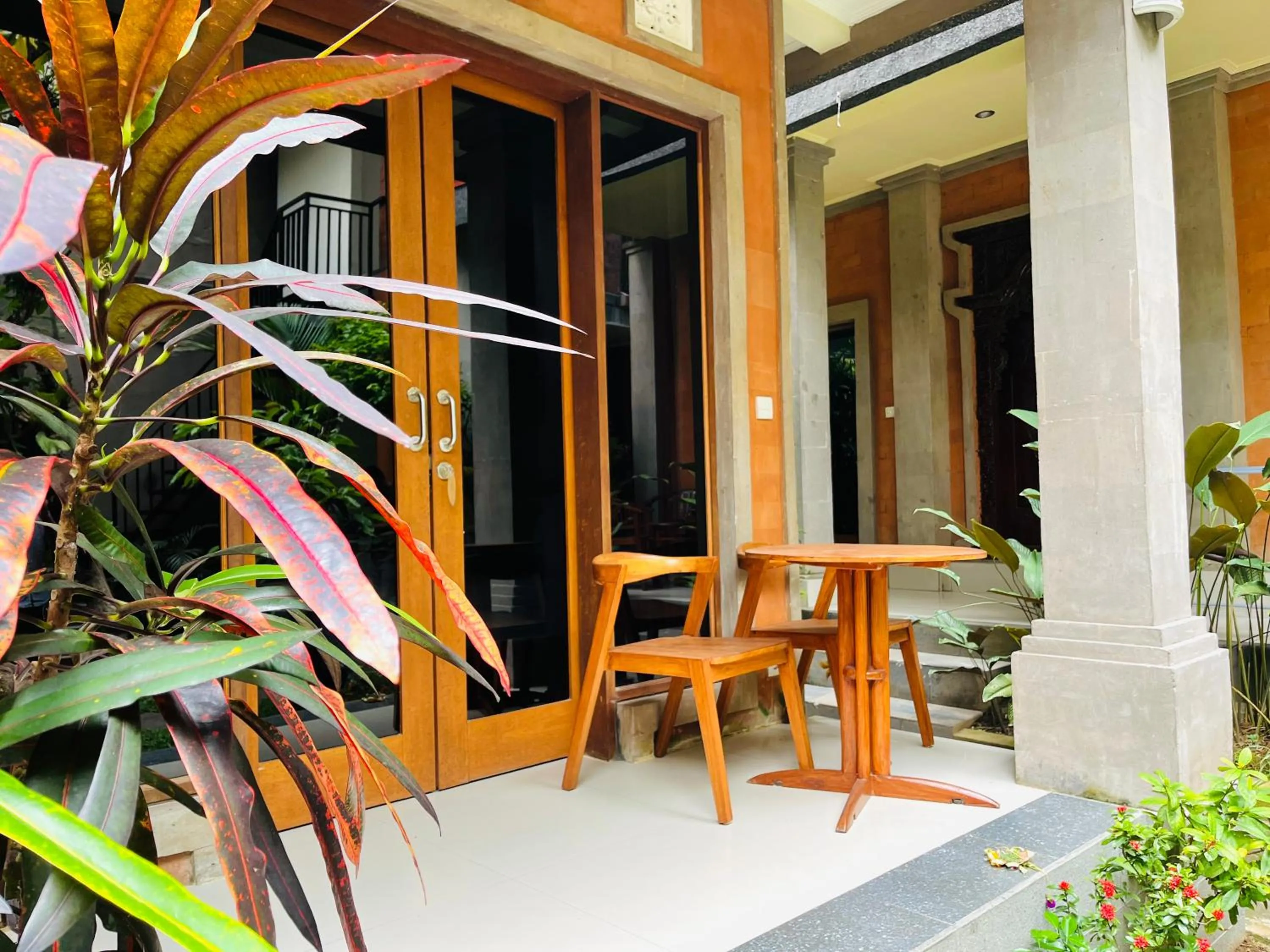 Property building in Tebesaya Homestay Ubud