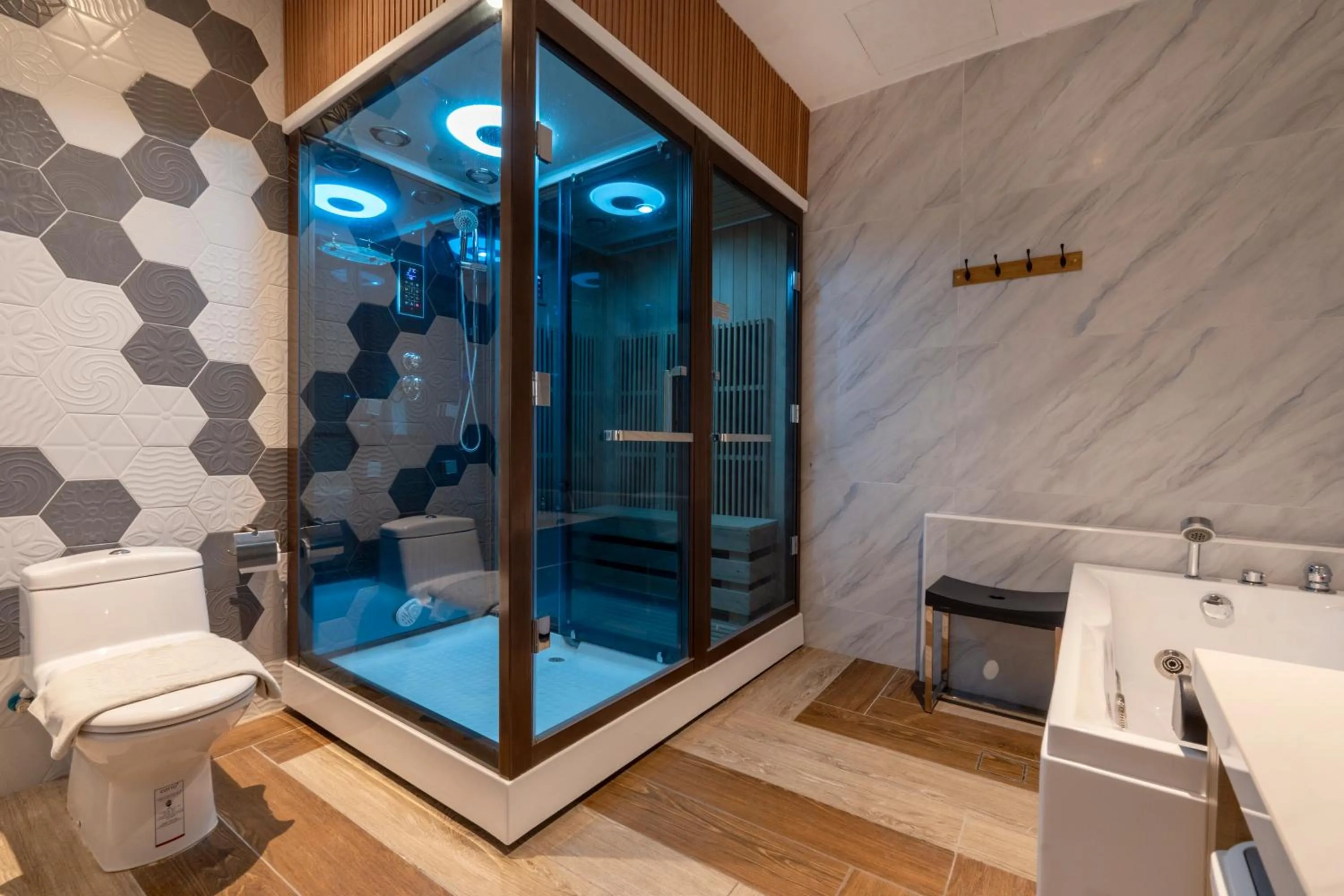 Shower in Bilut Hills Eco Resort