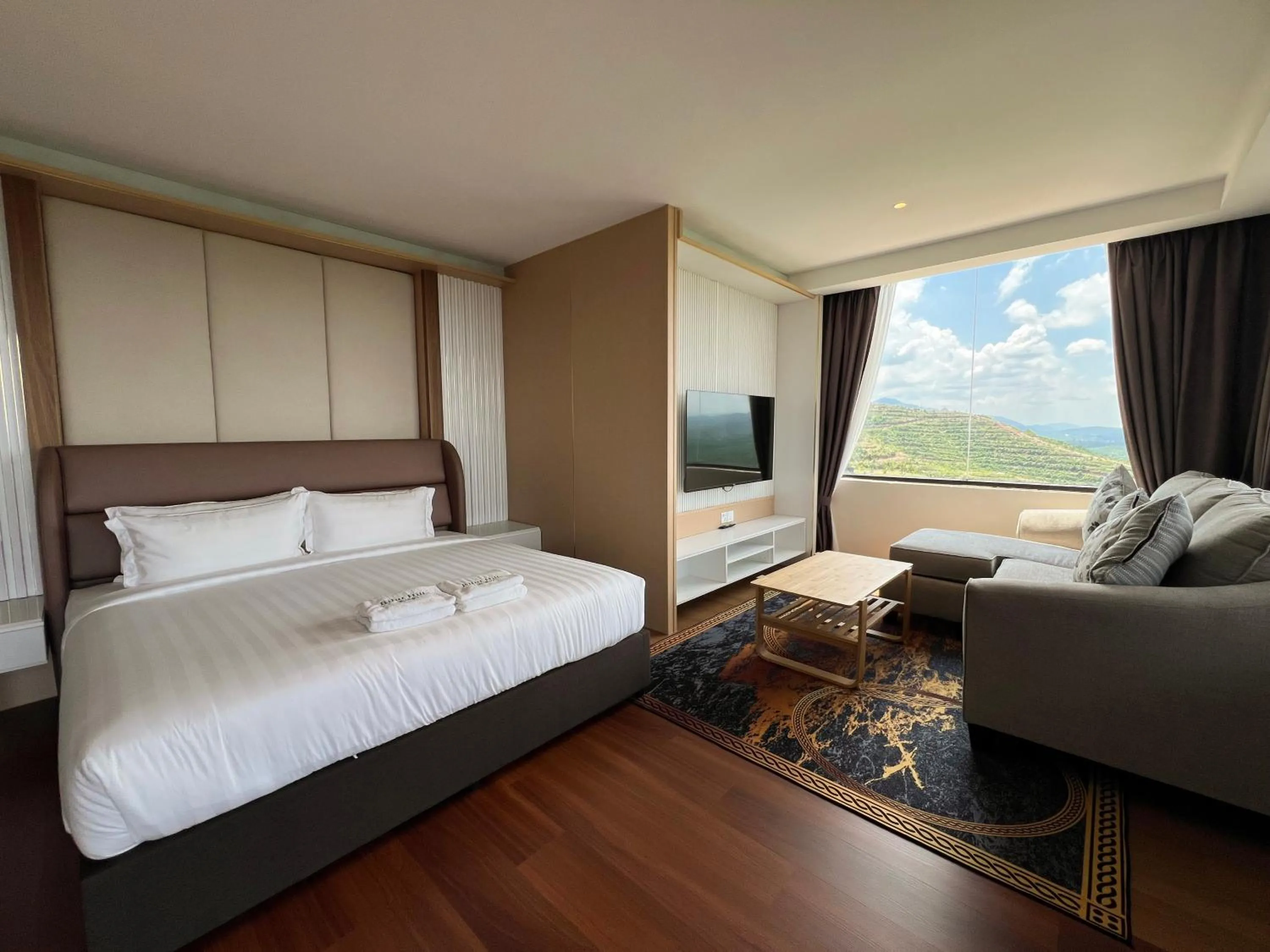 Living room, Bed in Bilut Hills Eco Resort