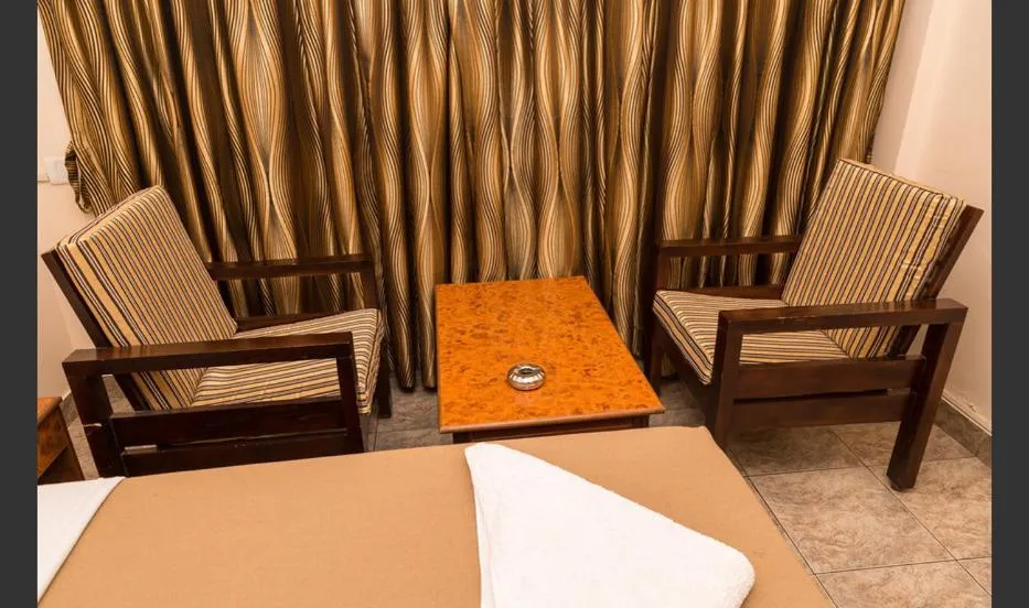 Seating area in Hotel Sri Ram Residency