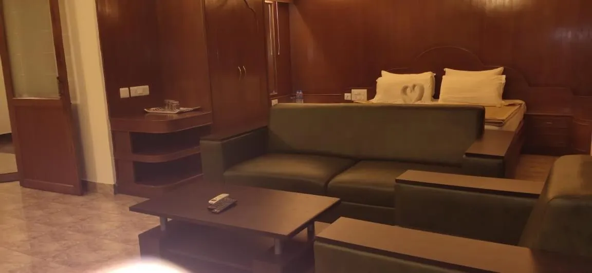 Seating area in Hotel Sri Ram Residency
