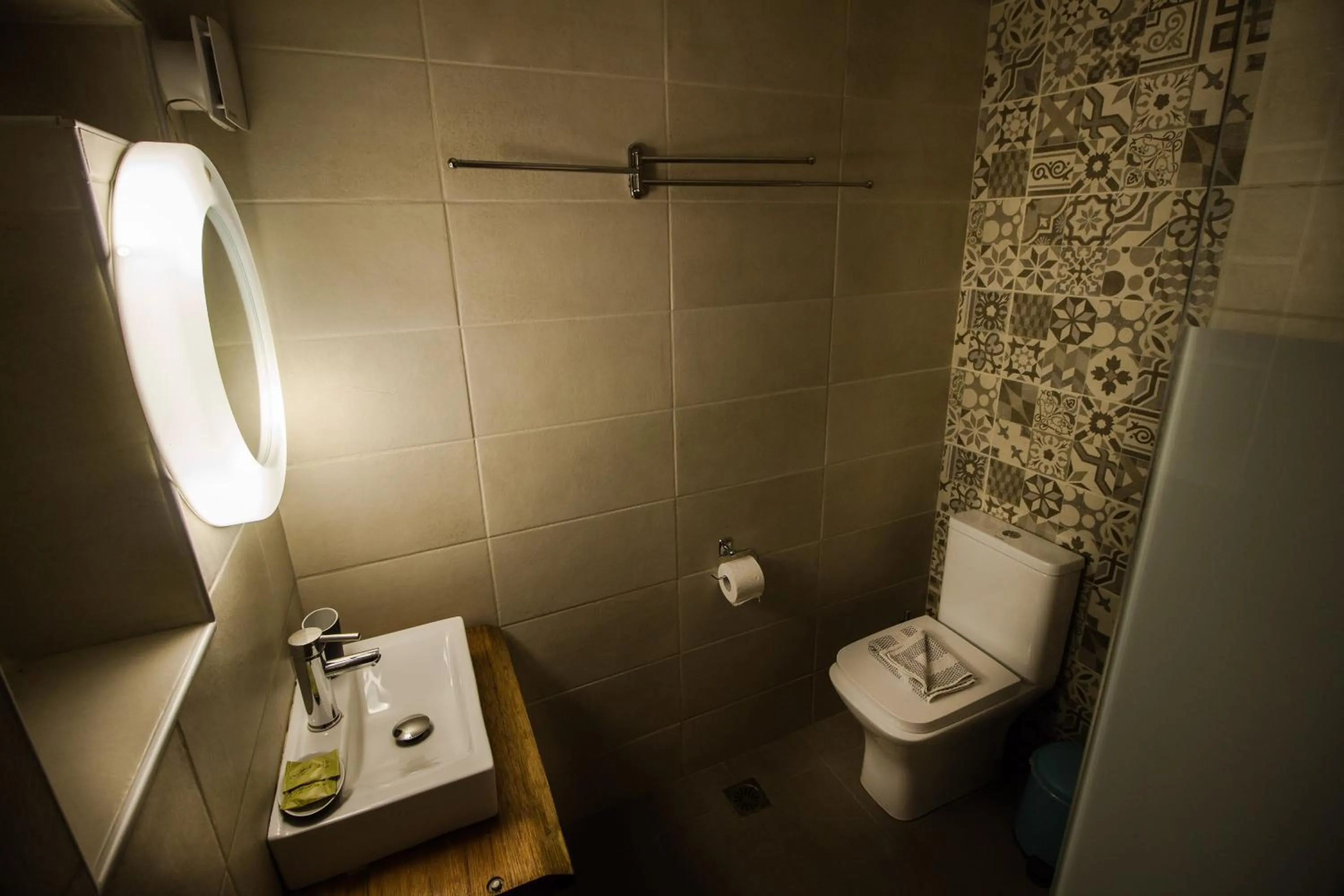 Bathroom in Blue Era Apartments