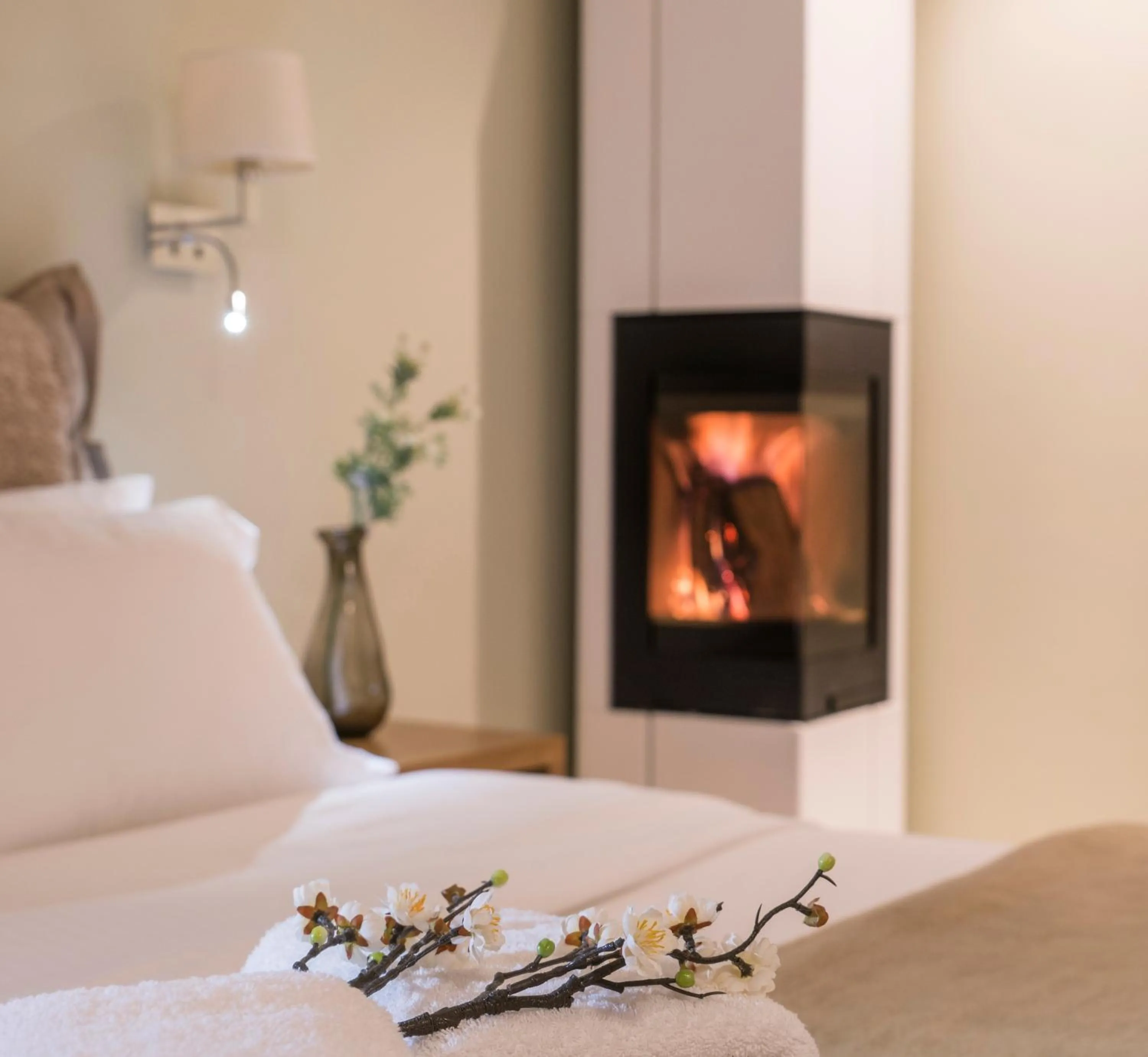 Bed in Edem Luxury Apartments