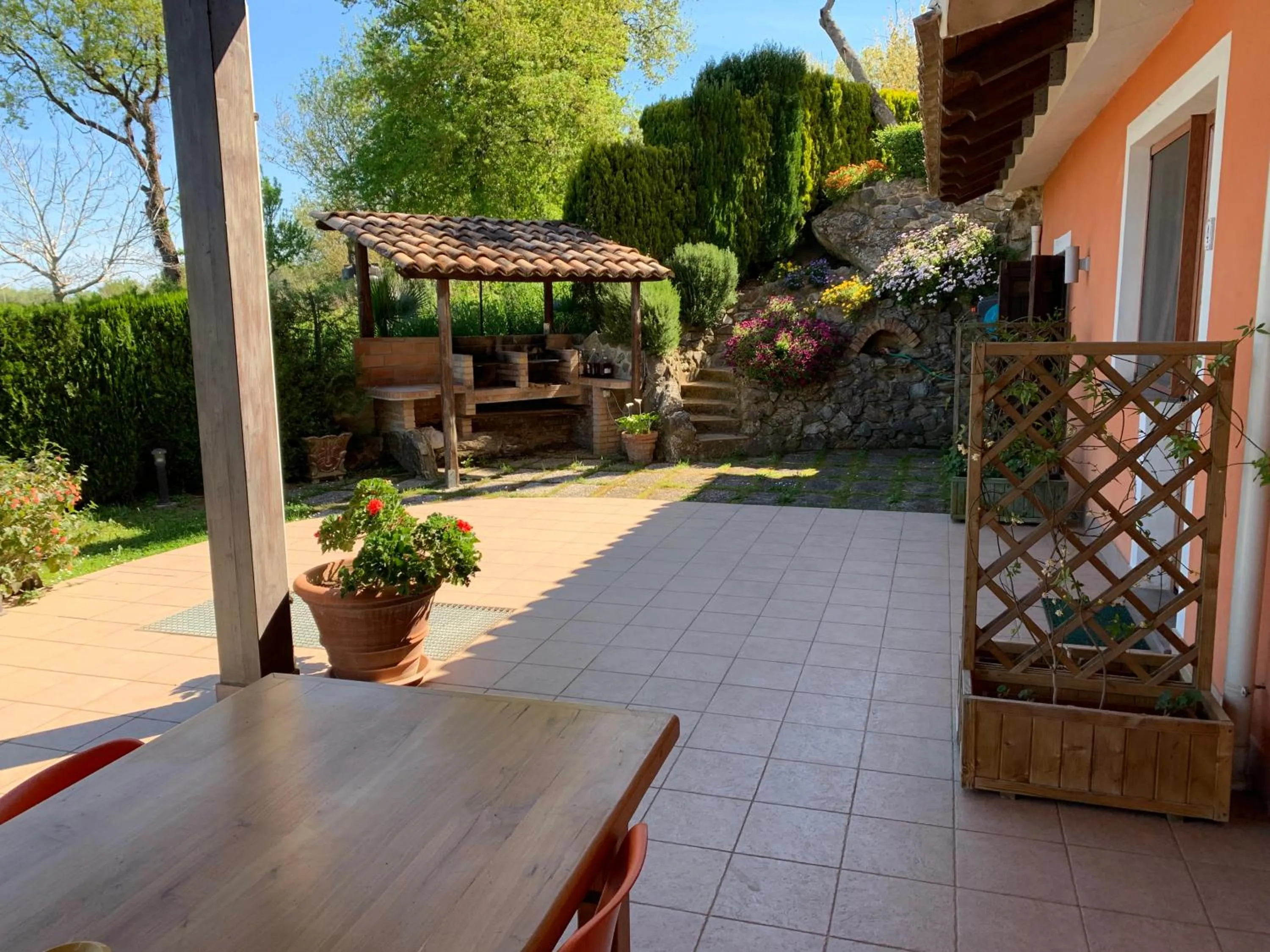 Patio in Villa Zufrò