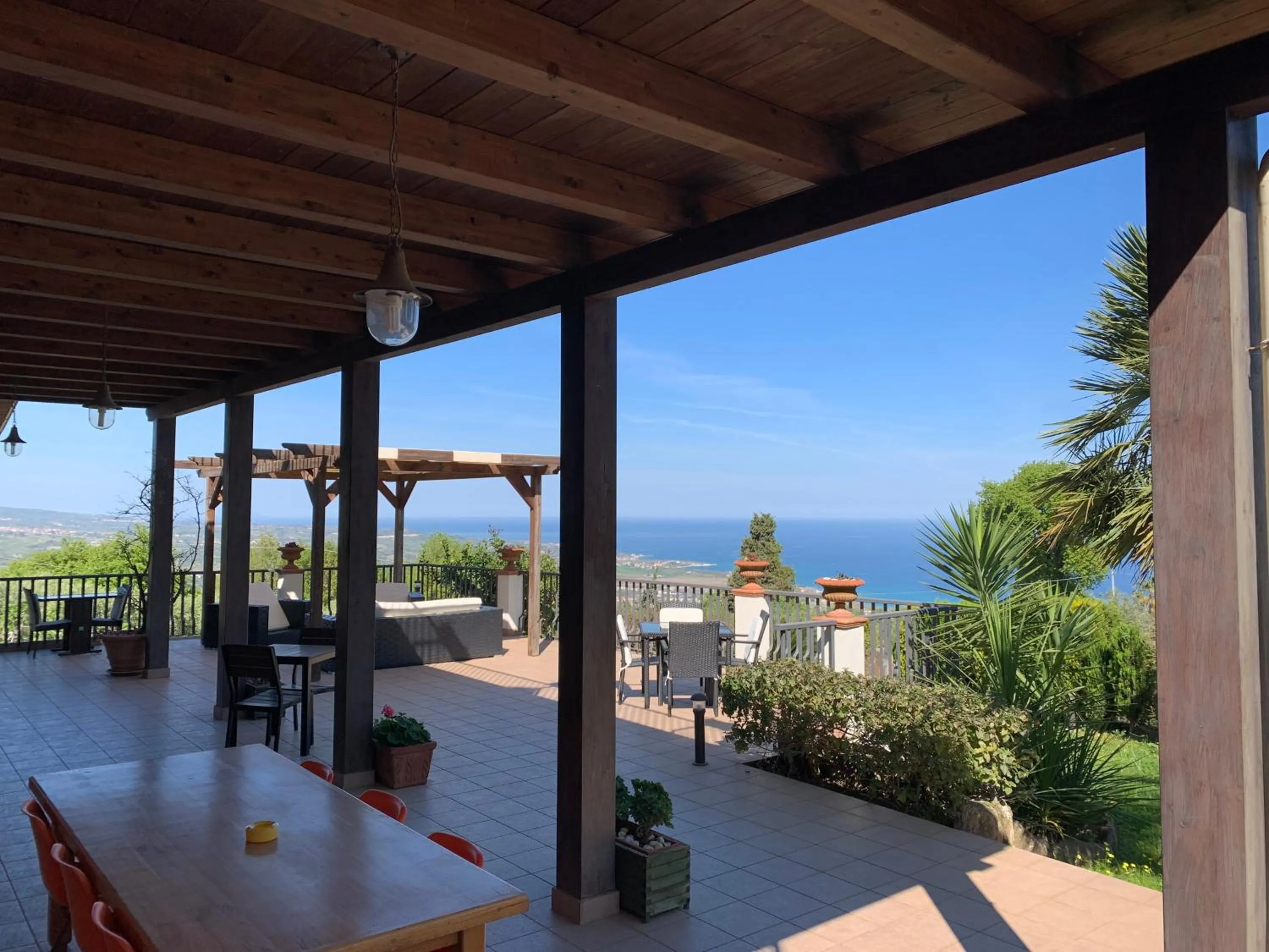 Sea view in Villa Zufrò