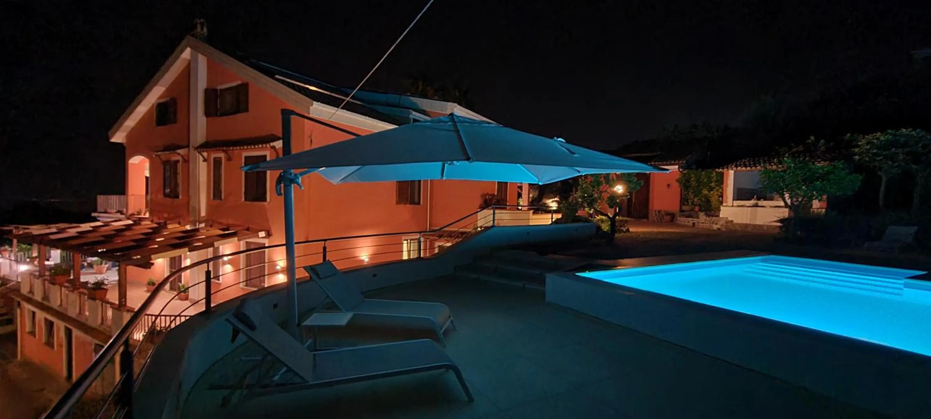 Swimming pool in Villa Zufrò