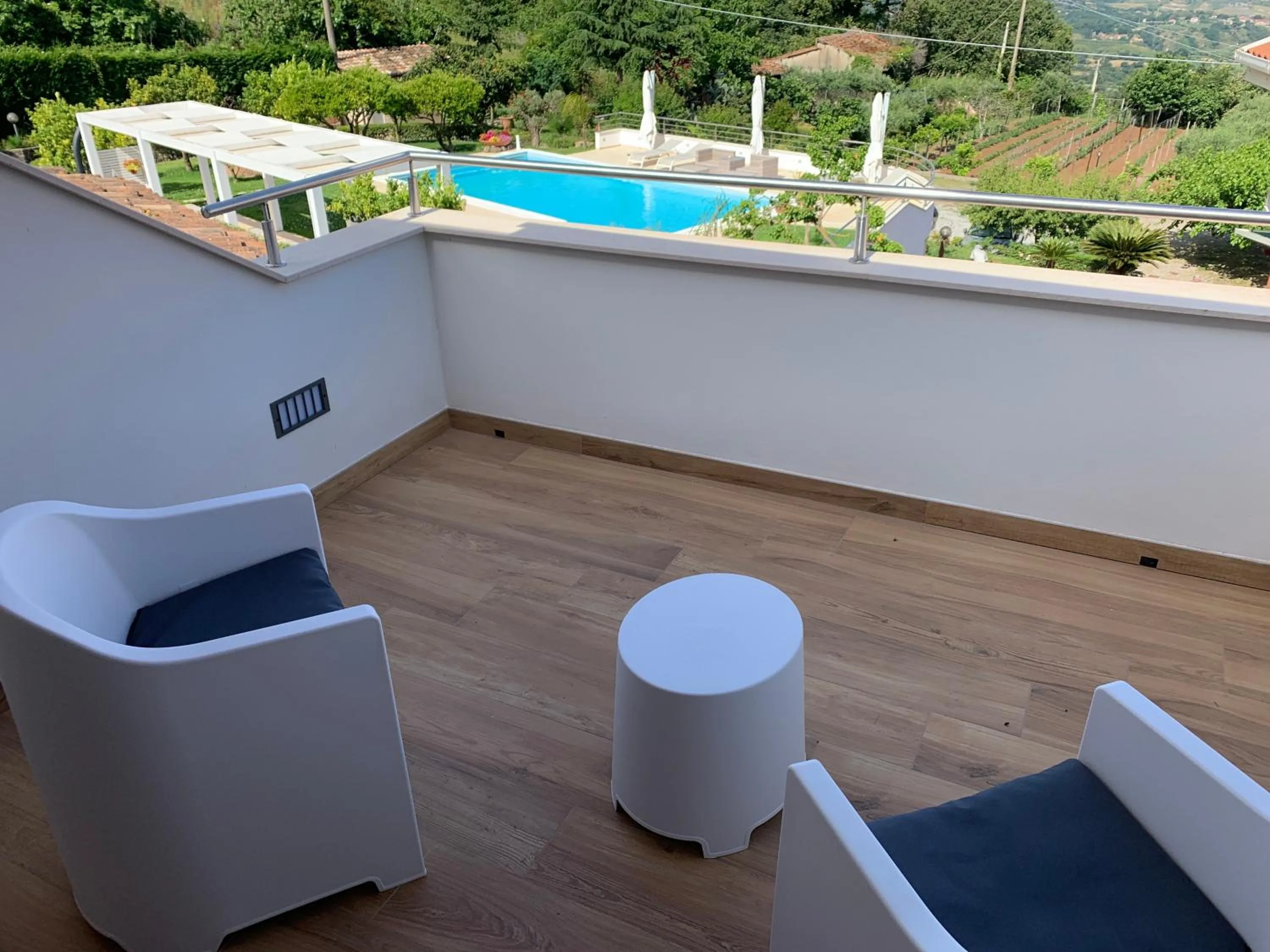 Balcony/Terrace in Villa Zufrò
