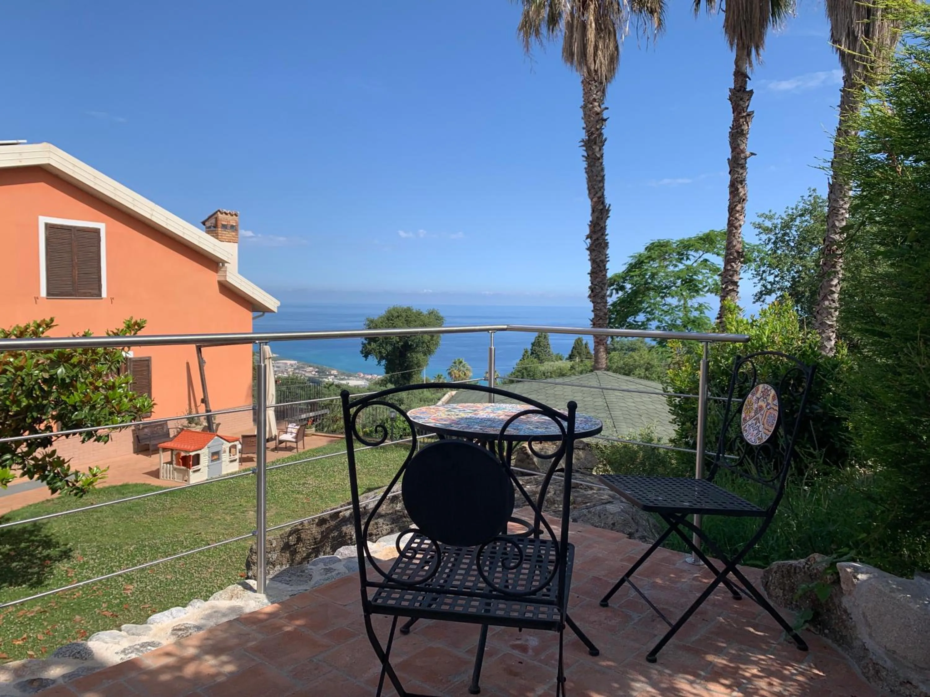 Balcony/Terrace in Villa Zufrò