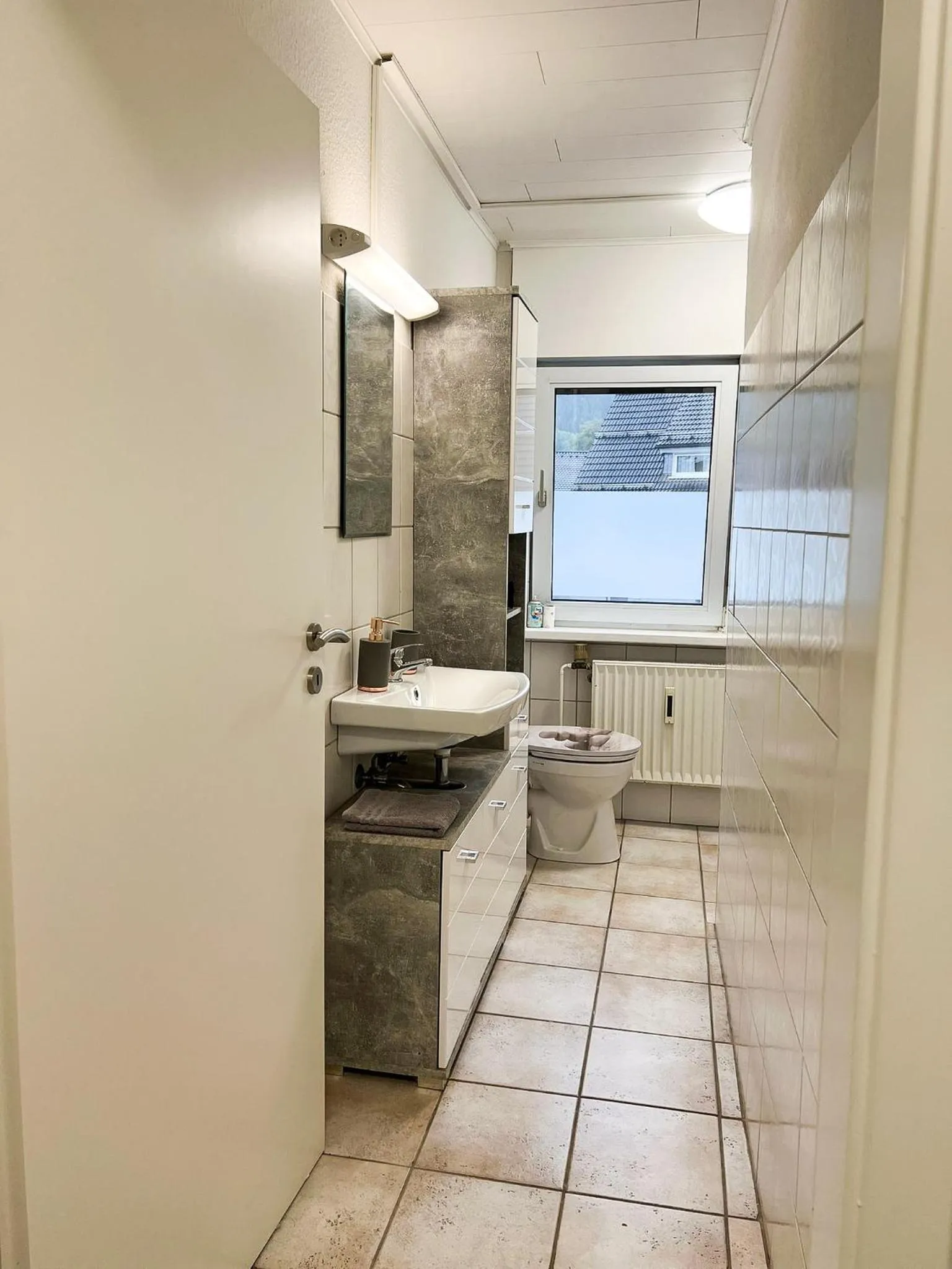 Bathroom in Gasthof Sonnental