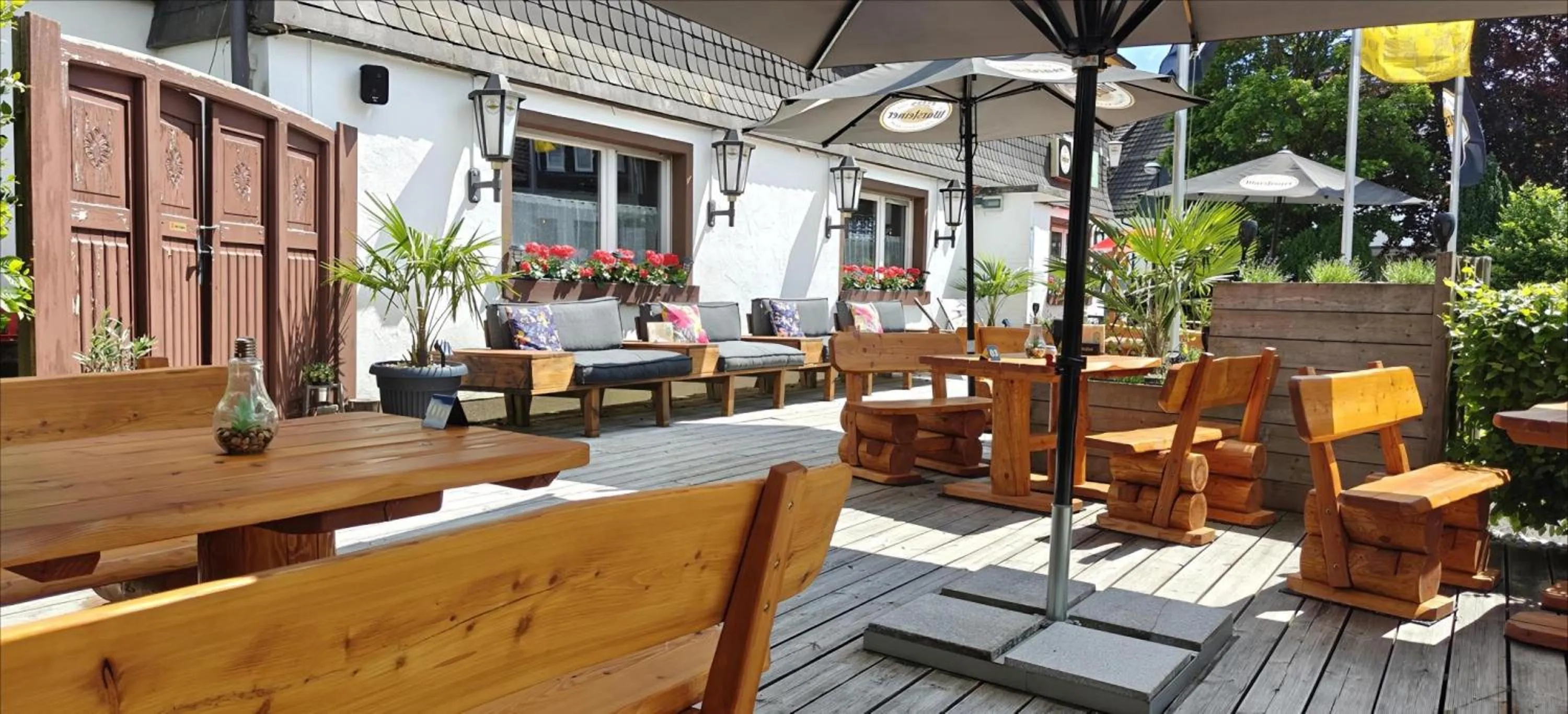 Balcony/Terrace in Gasthof Sonnental