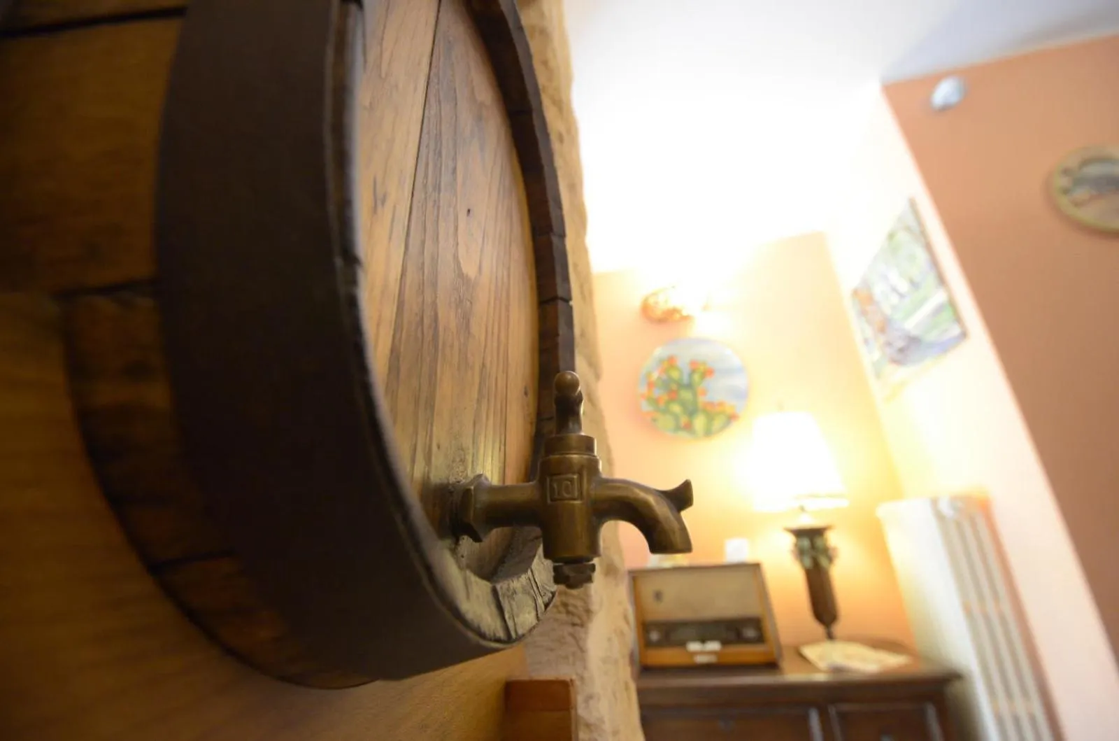 Decorative detail in B&B Corte Dei Figuli