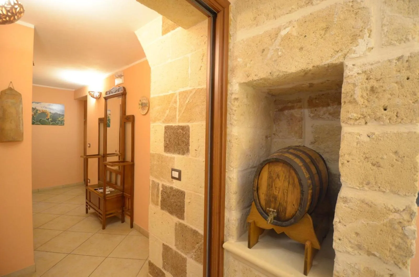 Decorative detail in B&B Corte Dei Figuli