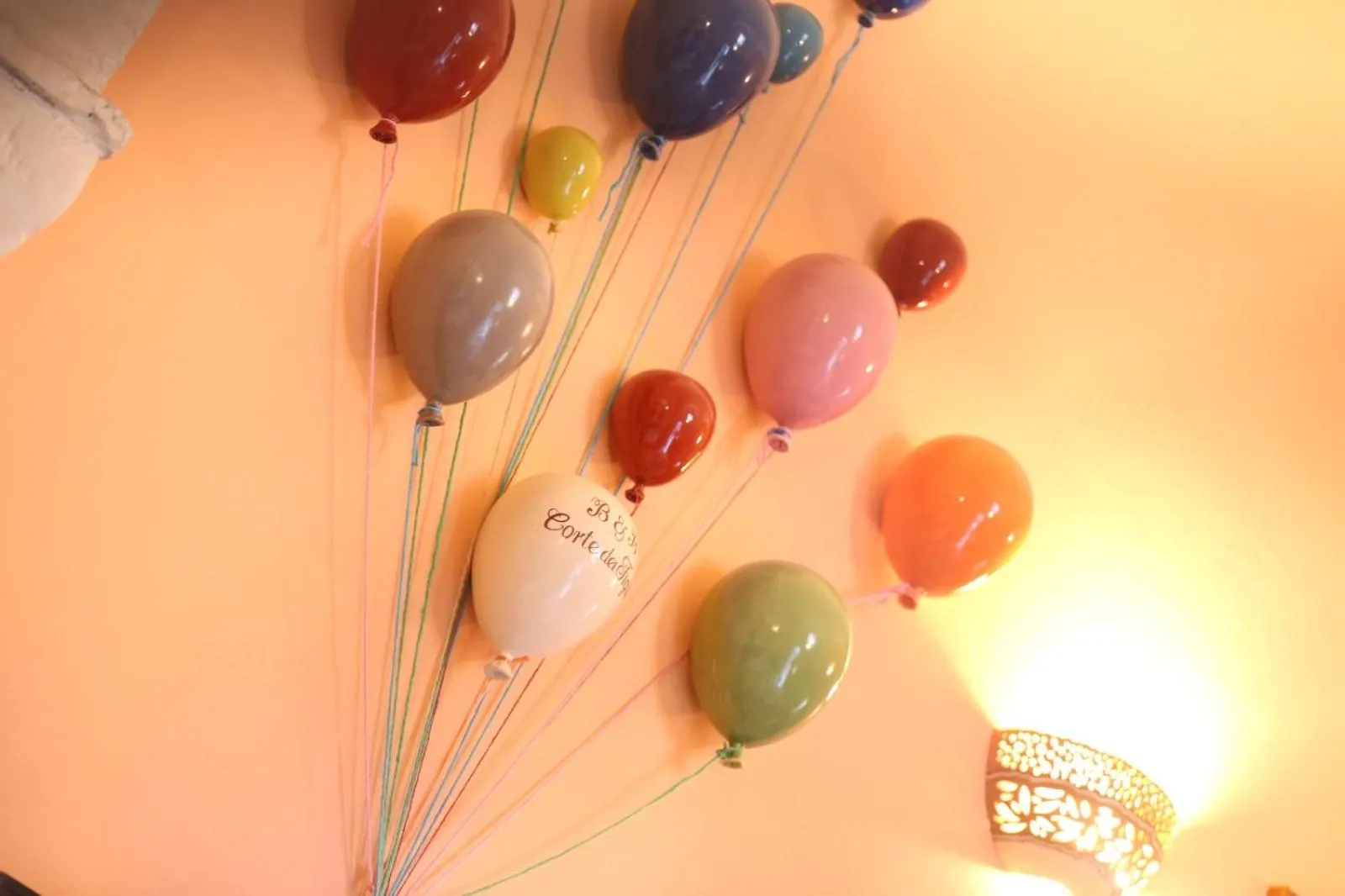 Decorative detail in B&B Corte Dei Figuli