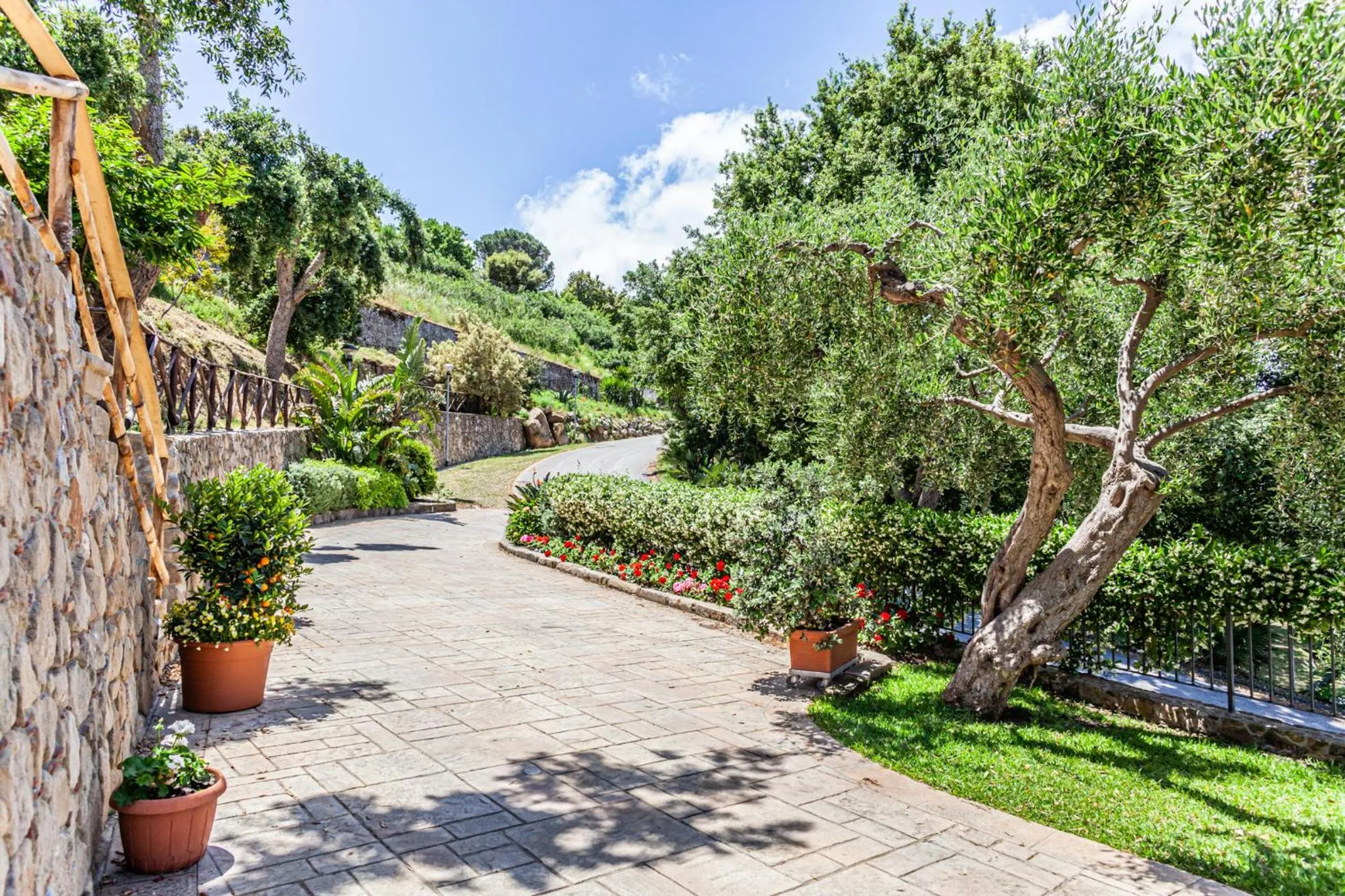 Garden in Villa Ginevra Resort Agrituristico