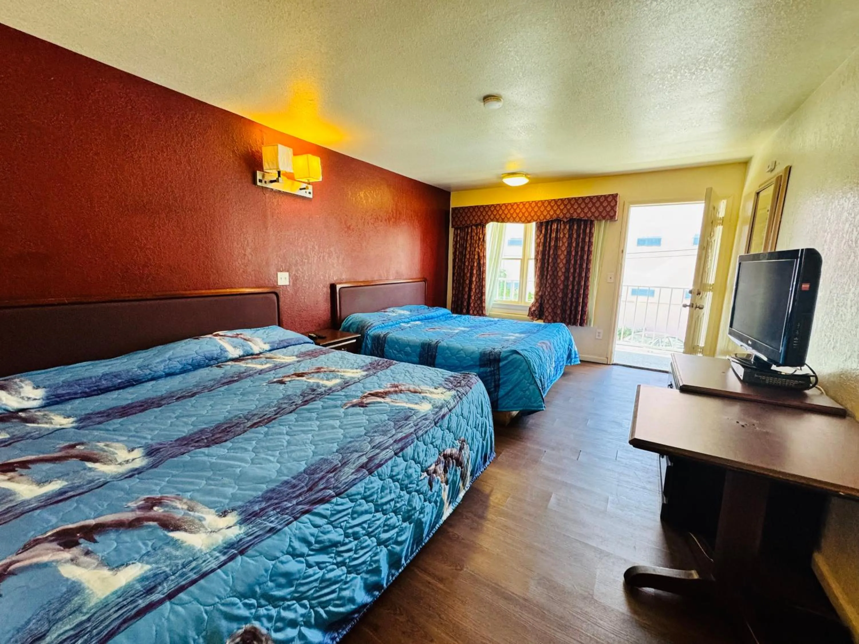 Bed in Seagem Motel and Apartments