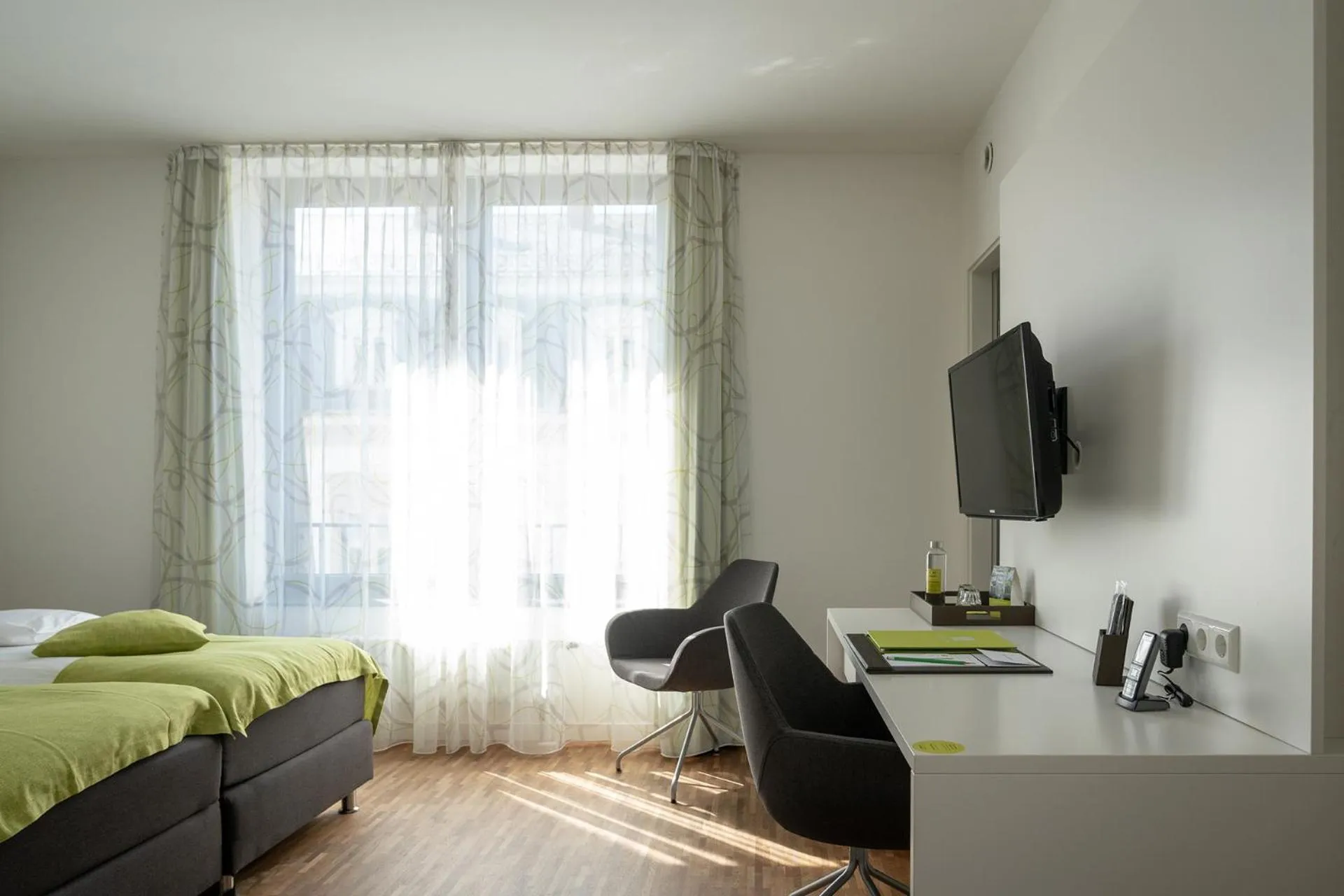 Bed in Gästehaus am Schloss