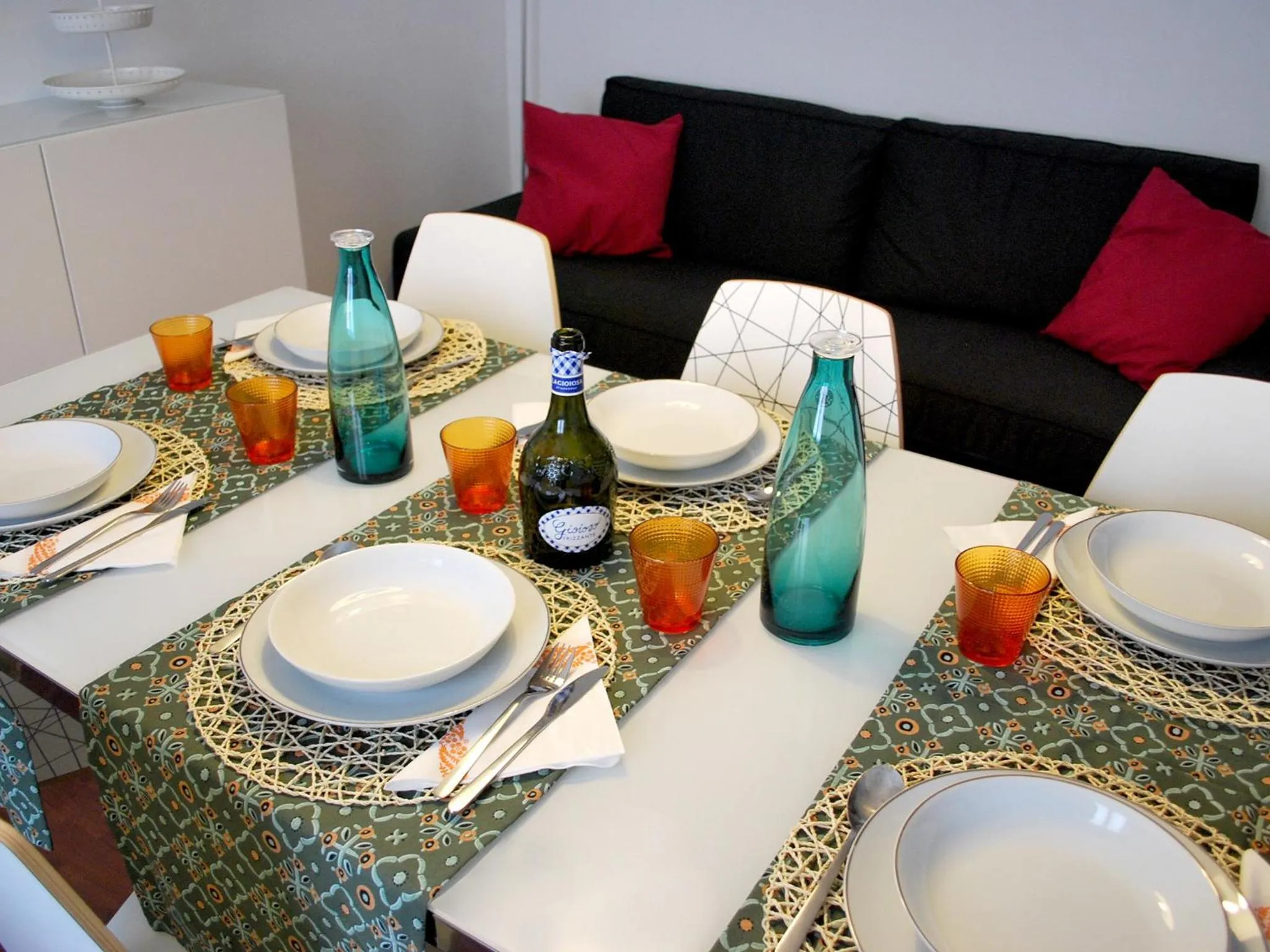 Seating area in B&B Villa Paradiso