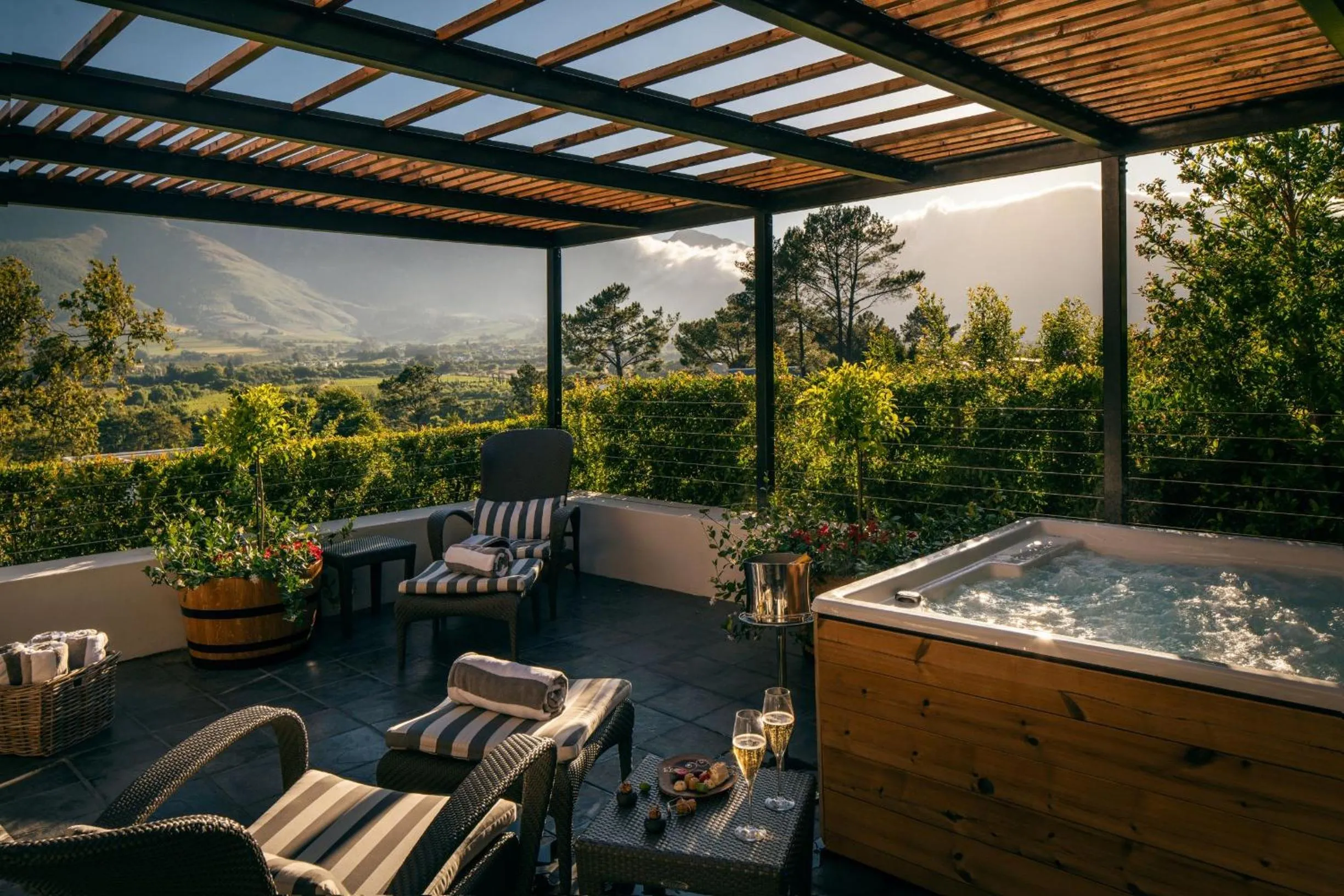 Patio in Leeu Estates