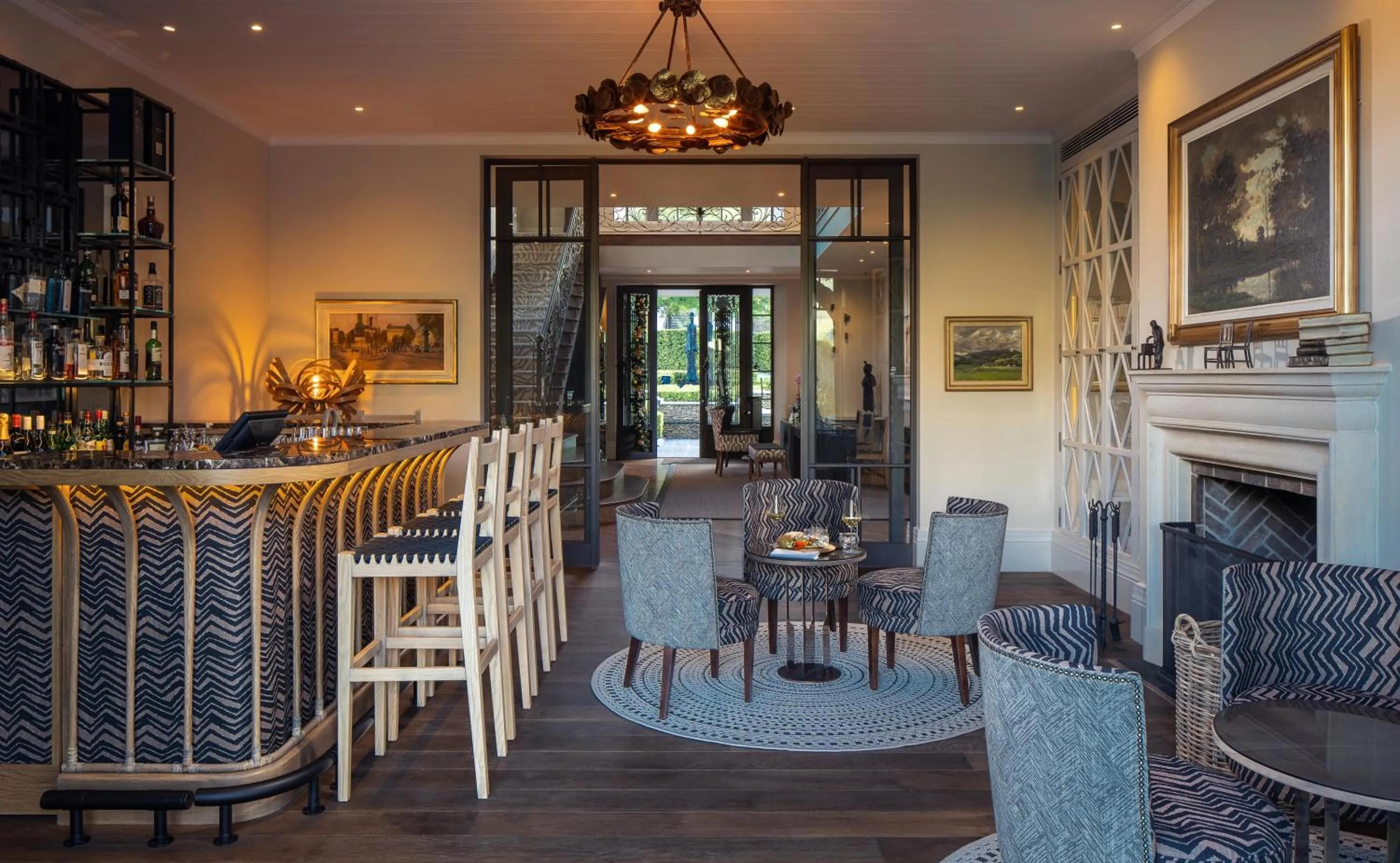 Lounge or bar in Leeu Estates