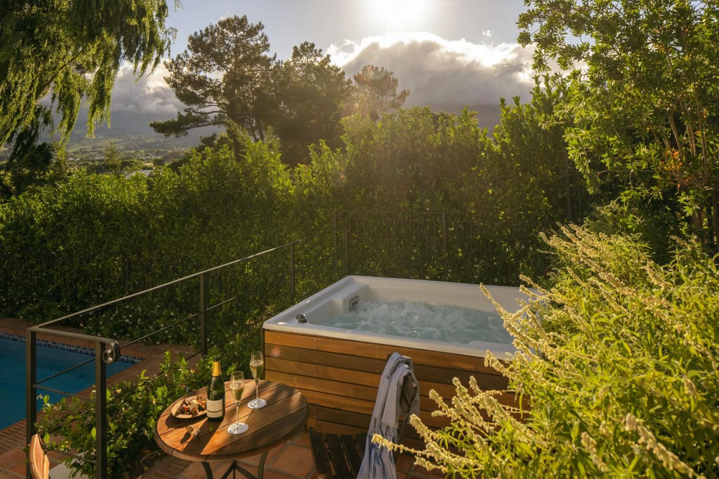 Hot Tub in Leeu Estates