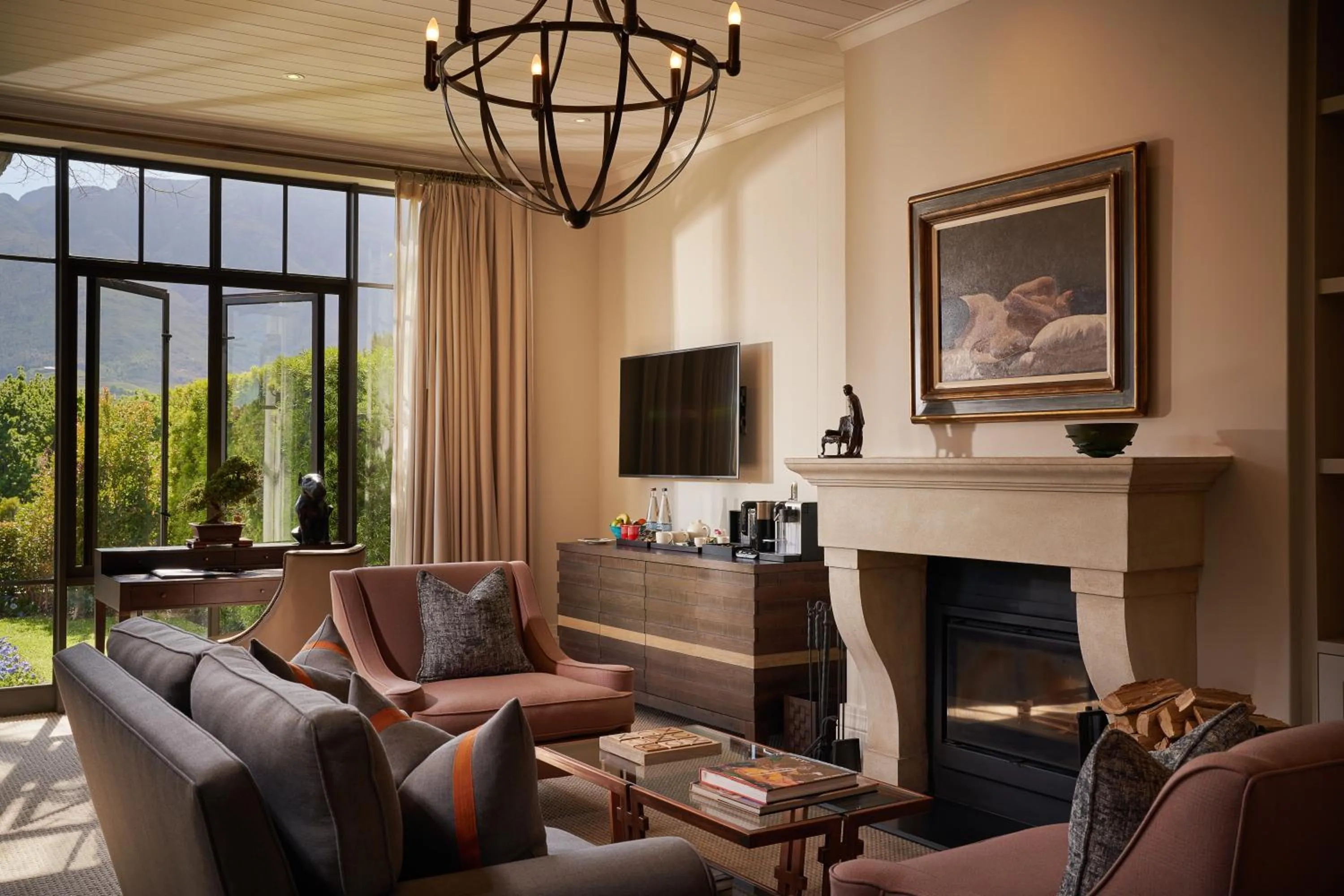 Living room in Leeu Estates