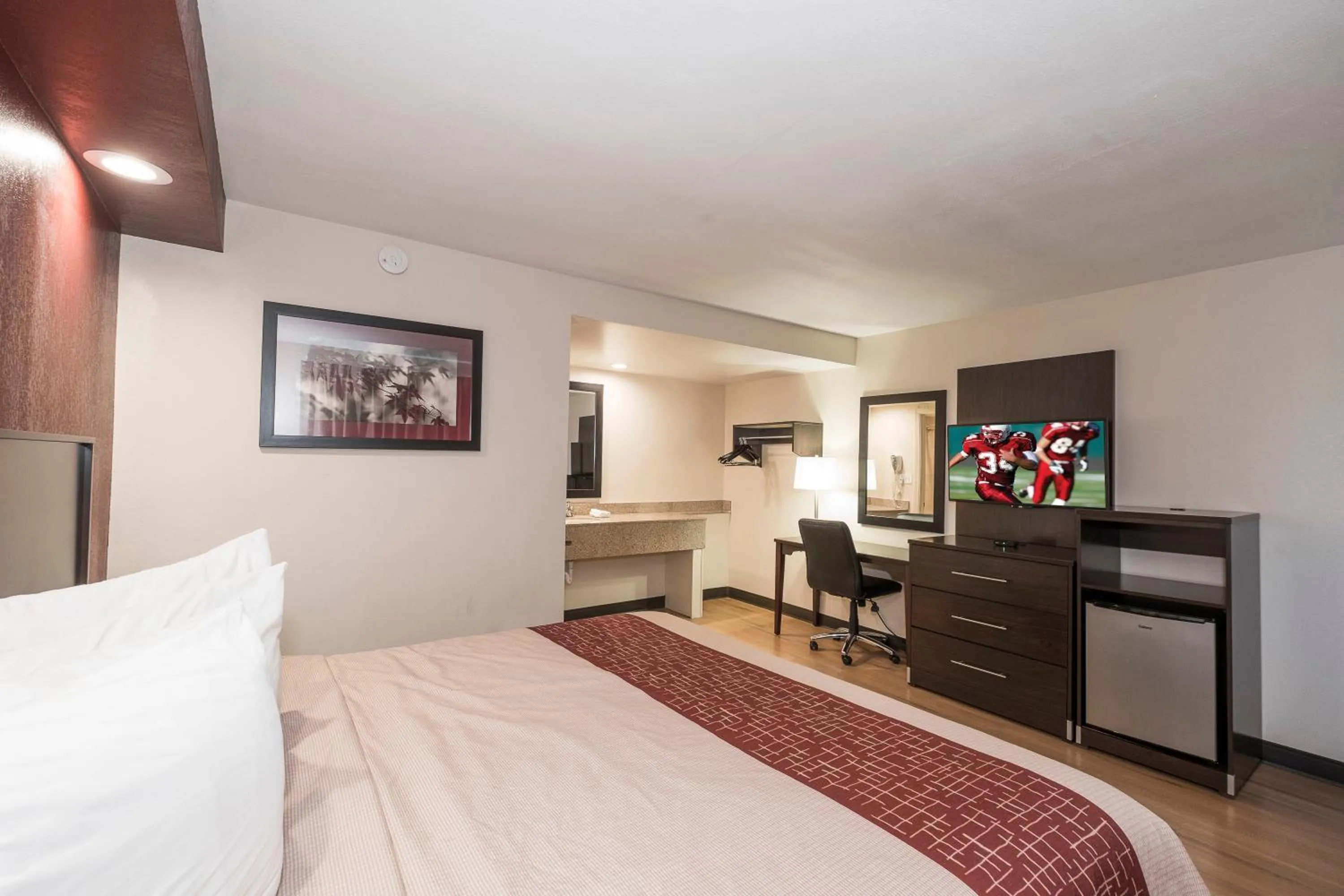 Photo of the whole room, Bed in Red Roof Inn Wildwood – Cape May/Rio Grande