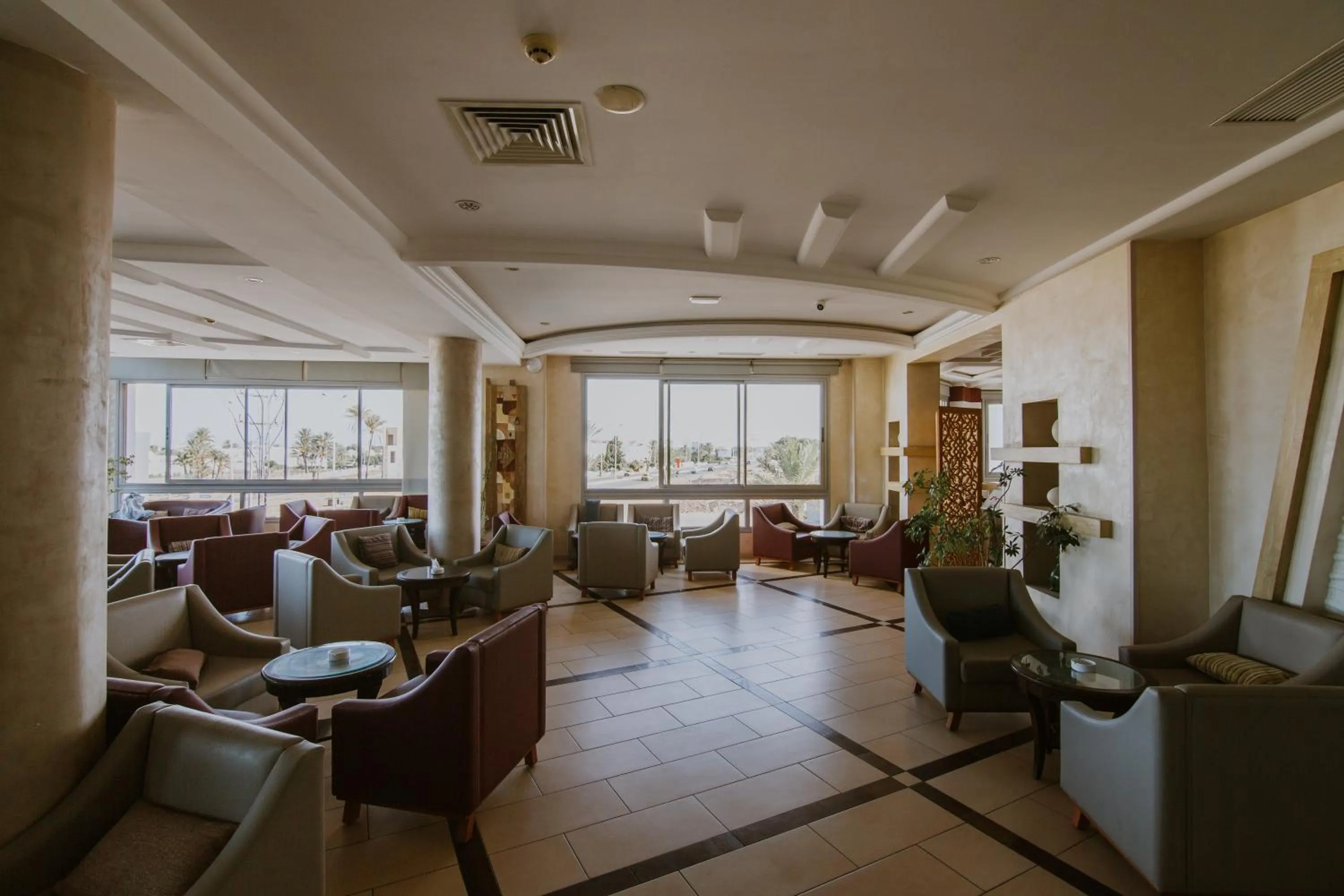 Seating area in Palm Djerba Suites