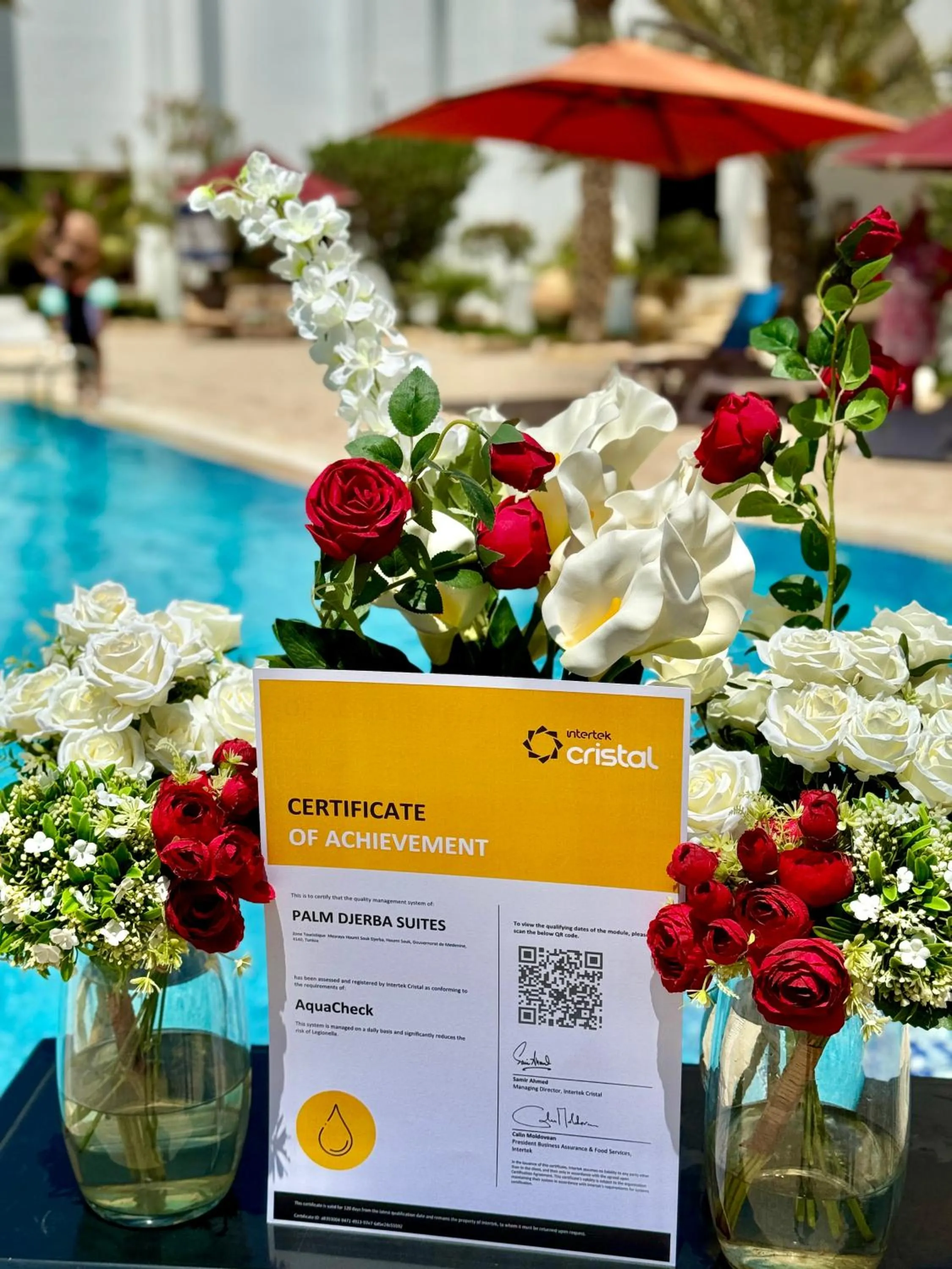 Logo/Certificate/Sign in Palm Djerba Suites