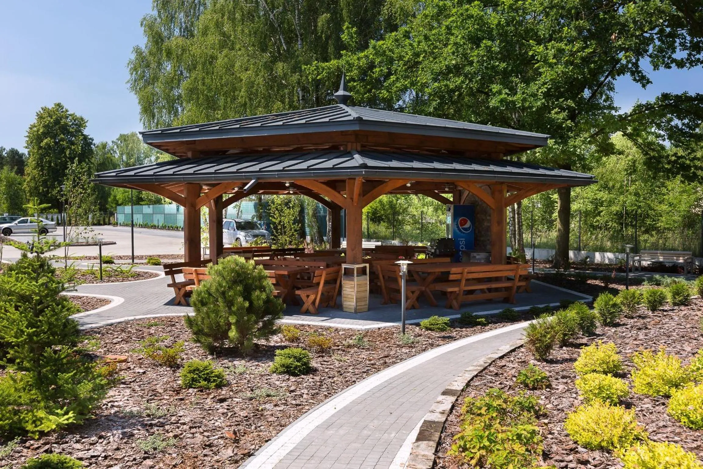 BBQ facilities in Hotel KARO