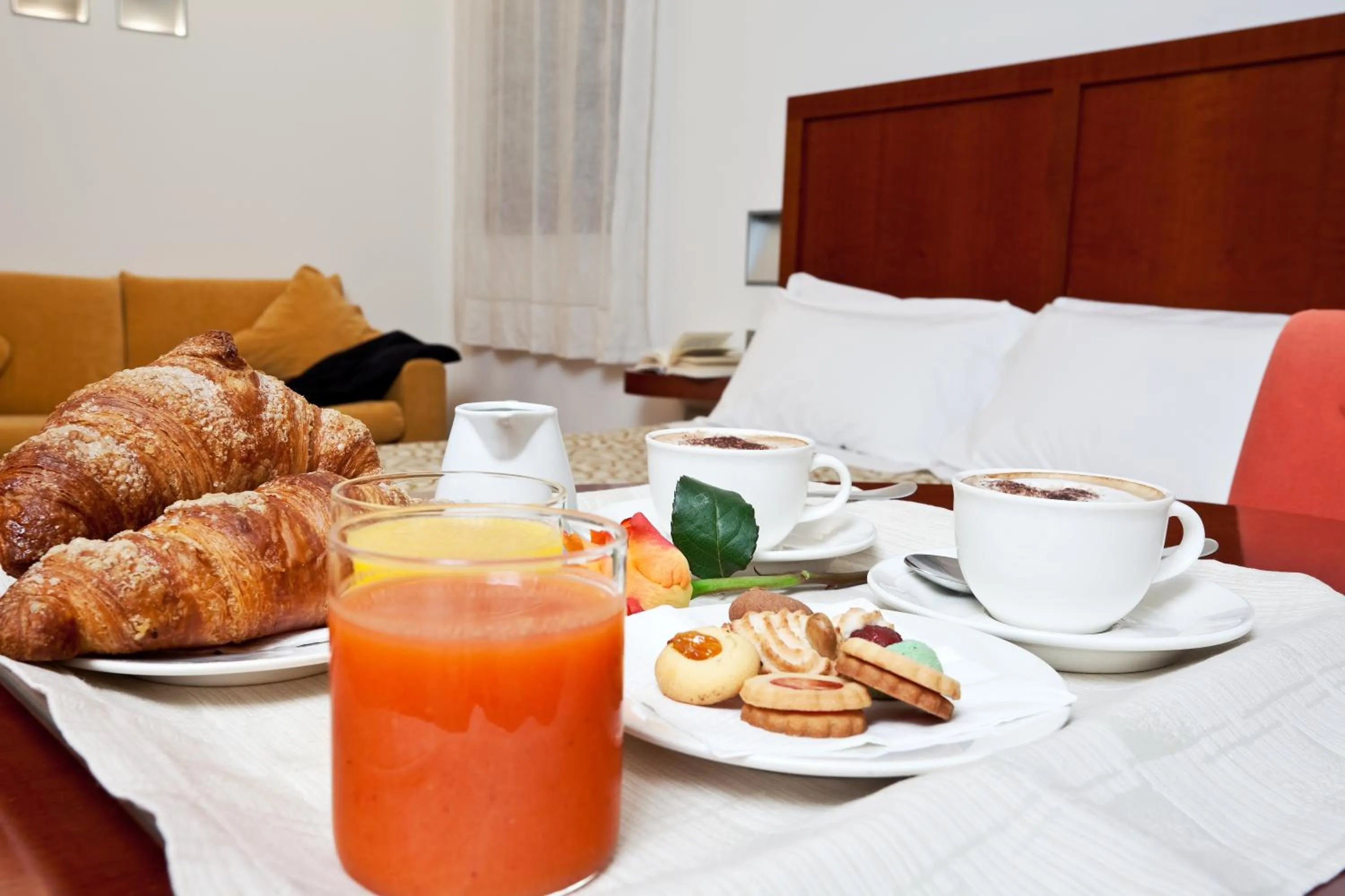 Food and drinks in Hotel Due Mori