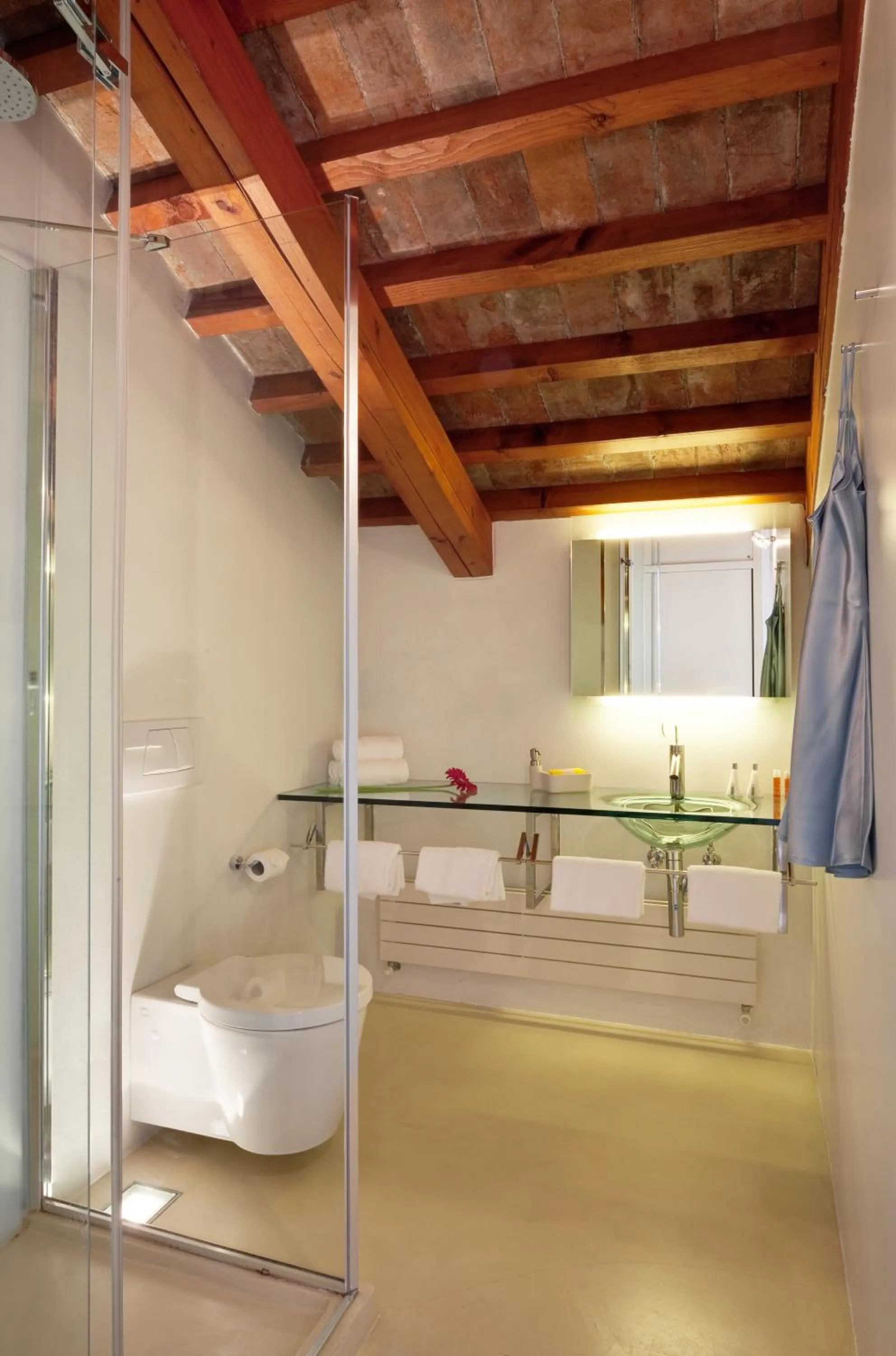 Bathroom in Hotel Due Mori