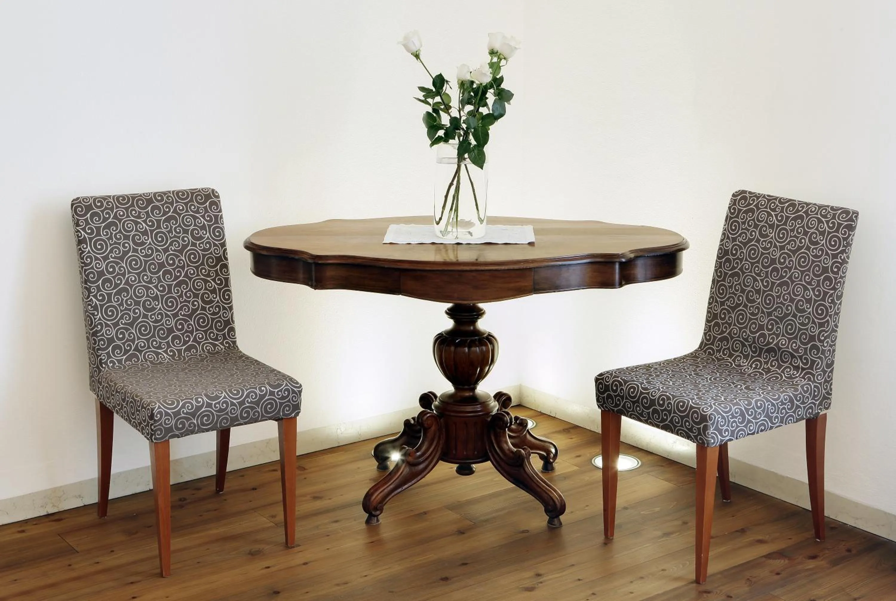 Seating area in Hotel Due Mori