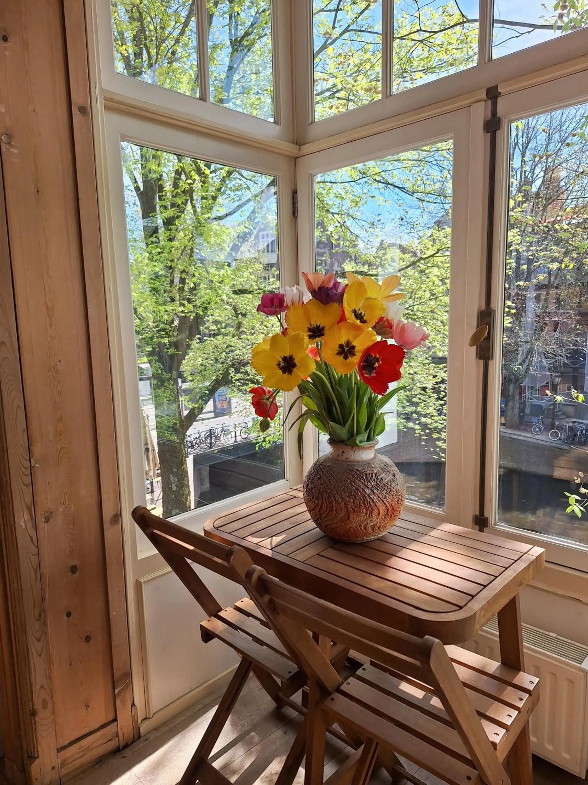 Spring in A B&B Amsterdam