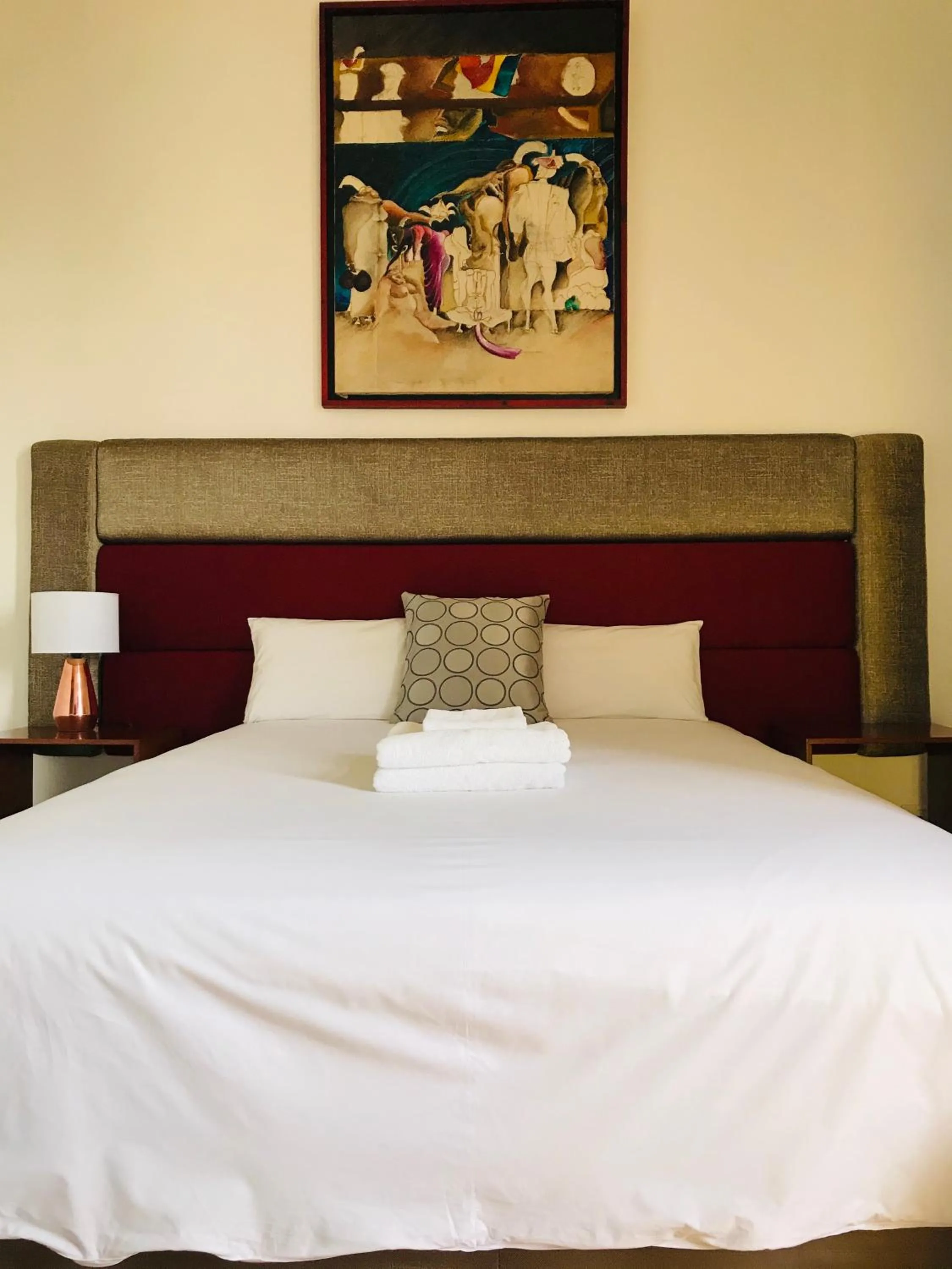 Bed in Larq'a Park Rooms