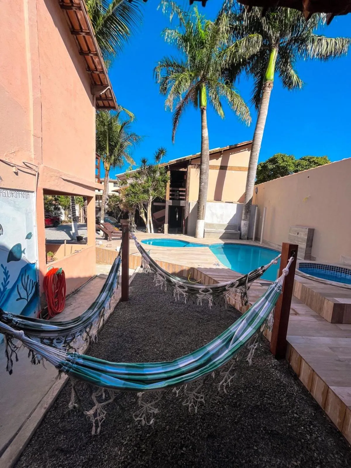 Pool view in Solar da Praia Pousada