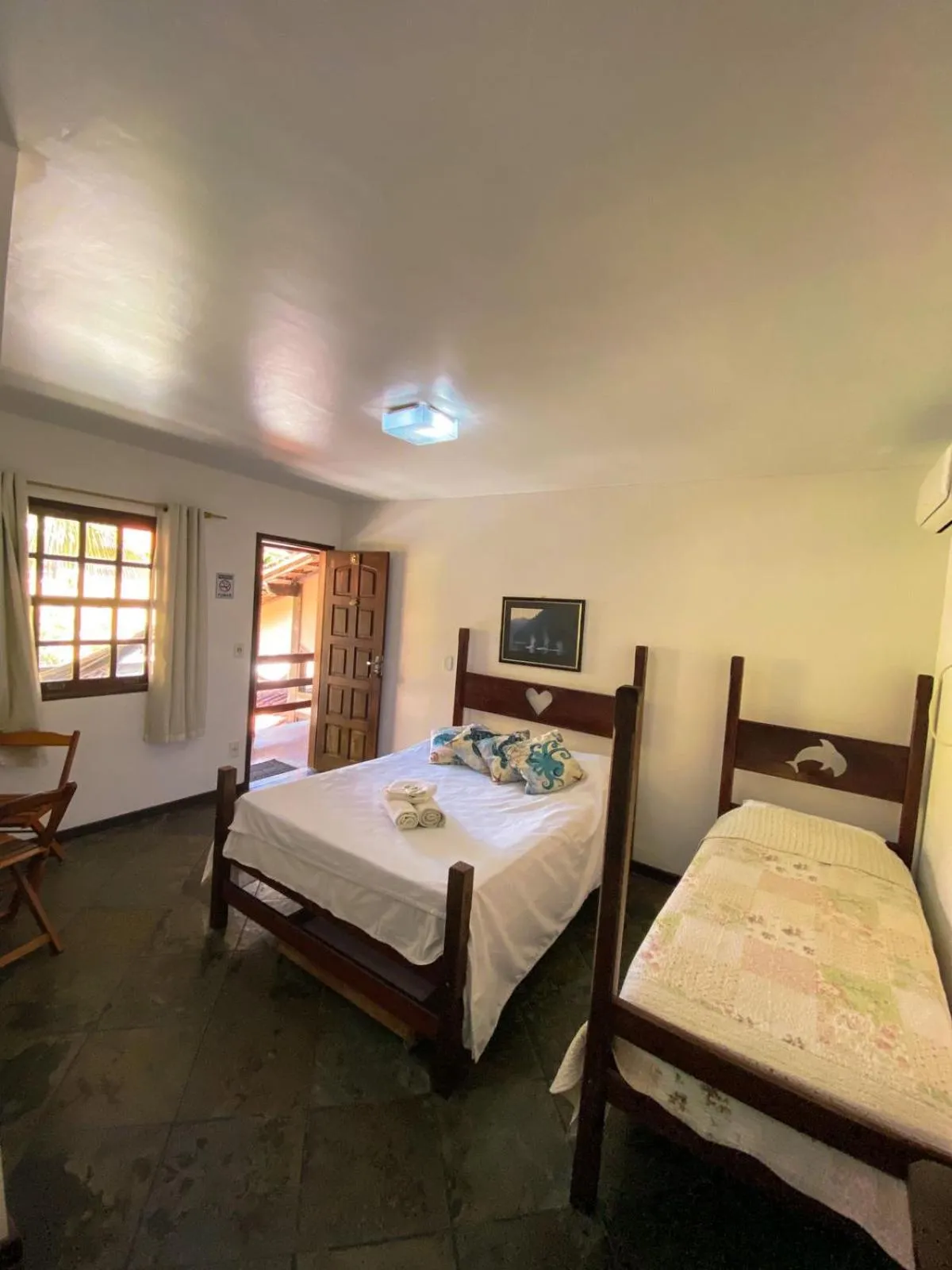 Bedroom, Bed in Solar da Praia Pousada