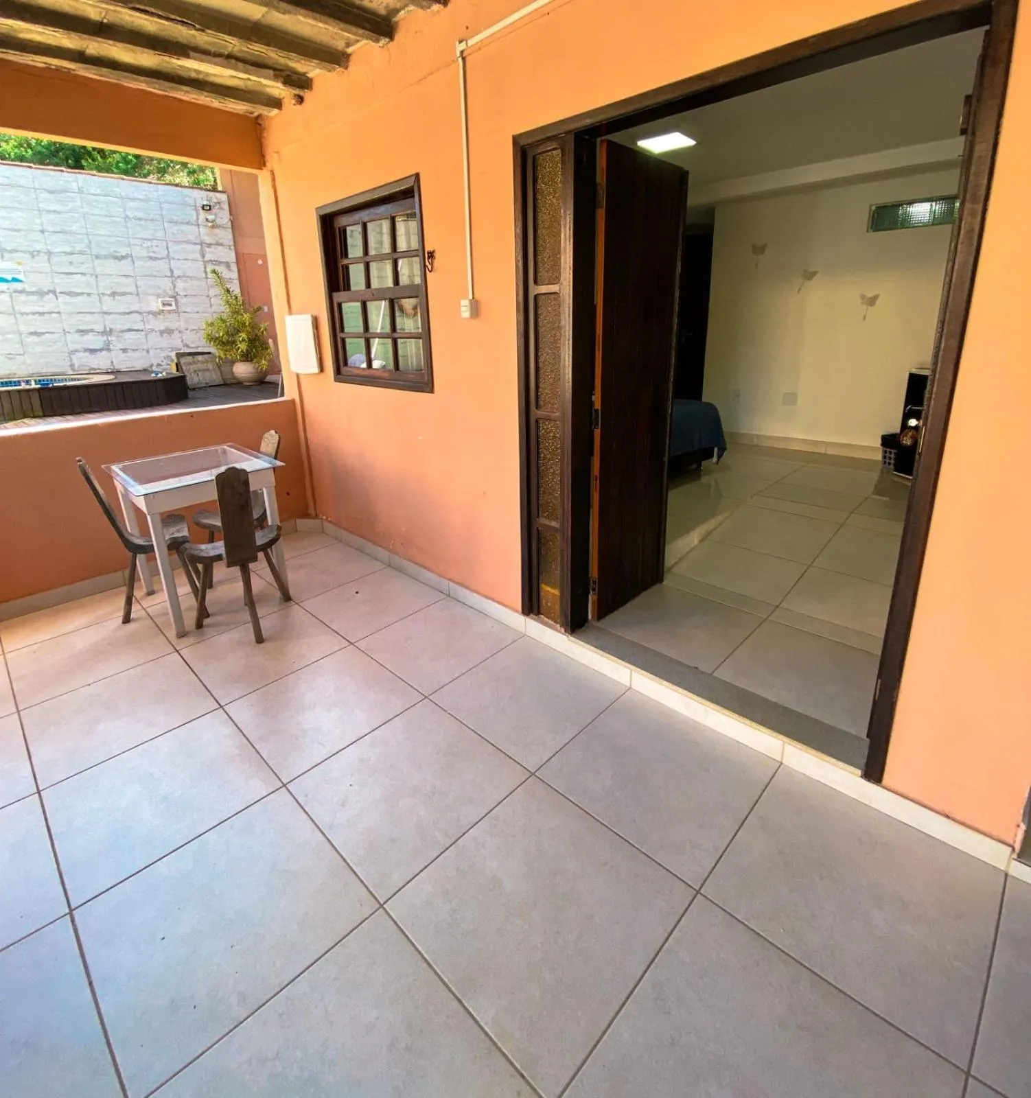 Patio in Solar da Praia Pousada